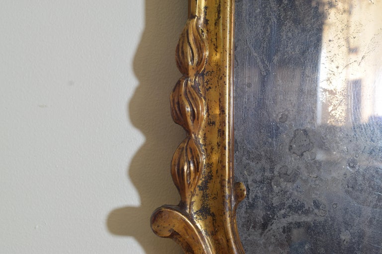 Northern Italian Rococo Period Grotto Style Mirror, Mid-18th Century ...