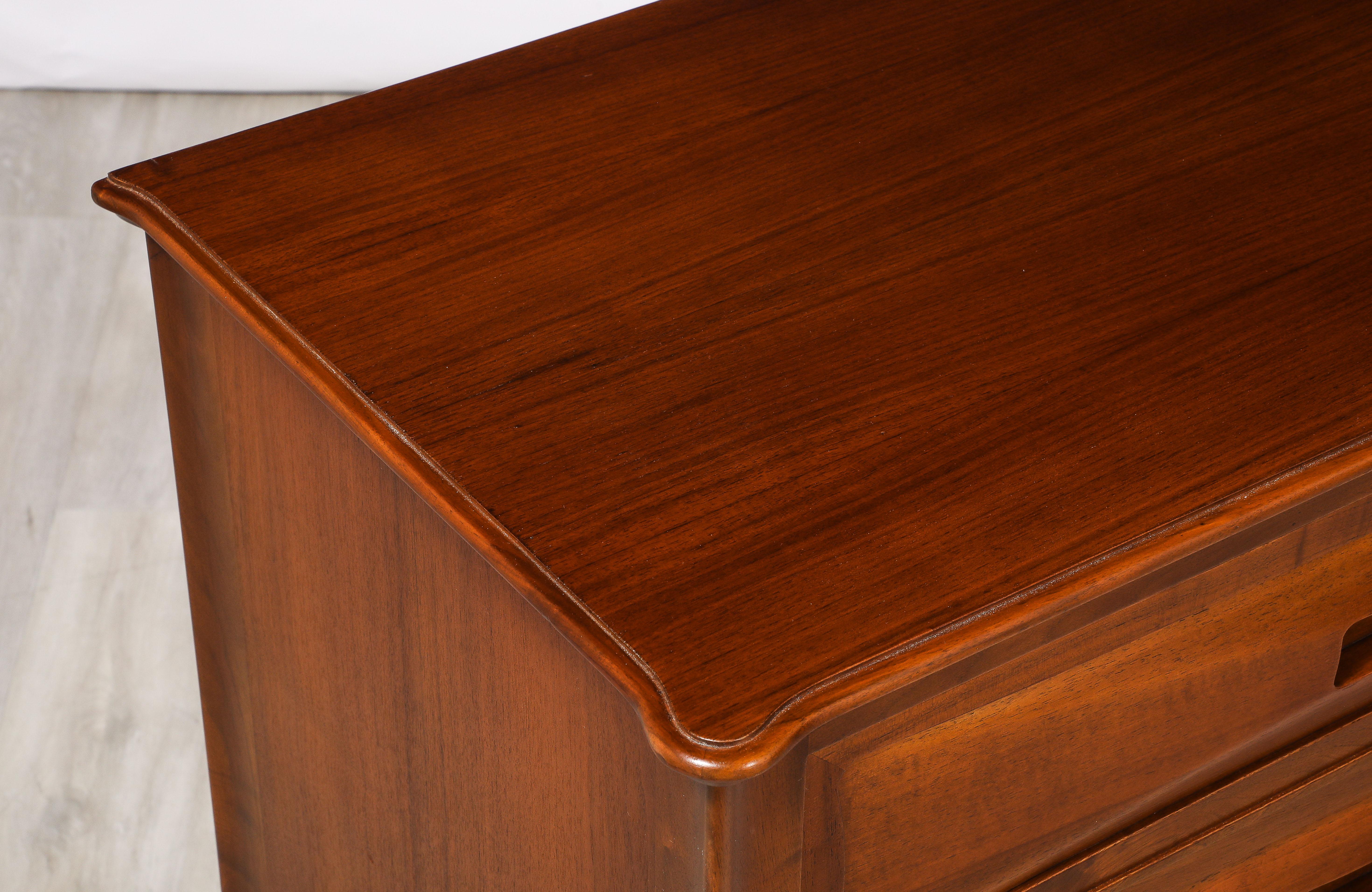 Commode in noce dell'Italia settentrionale, Italia, 1950 circa in vendita 8