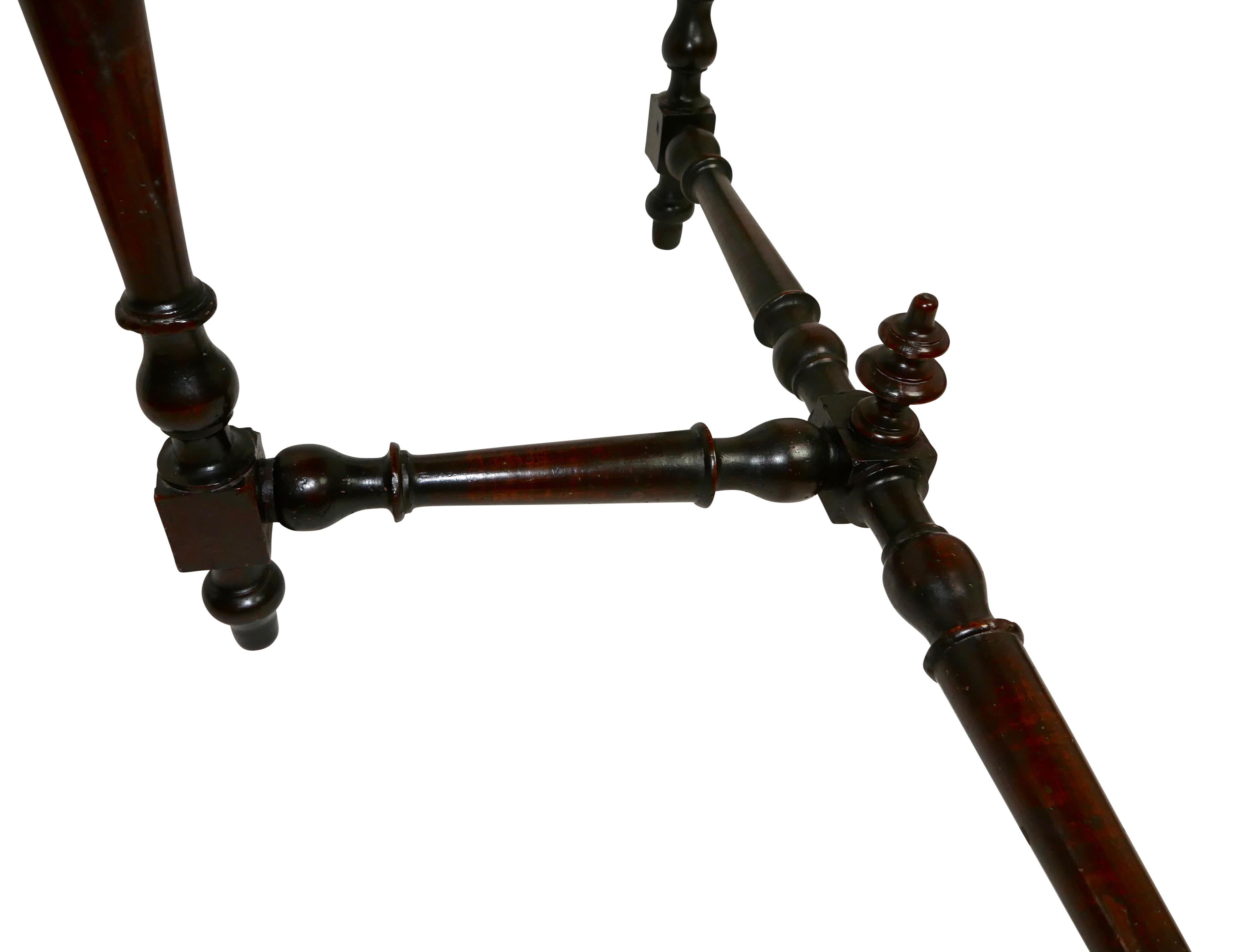 Northern Italian Walnut Console Table, Early 19th Century 8