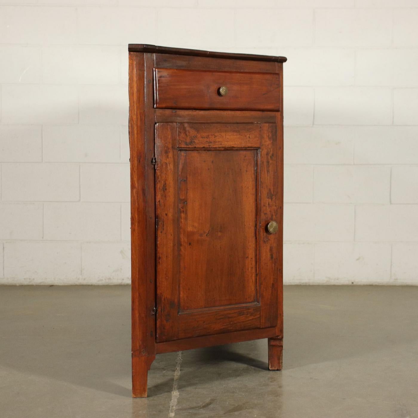 Carved Northern Italian Walnut Credenza, circa 1800 For Sale