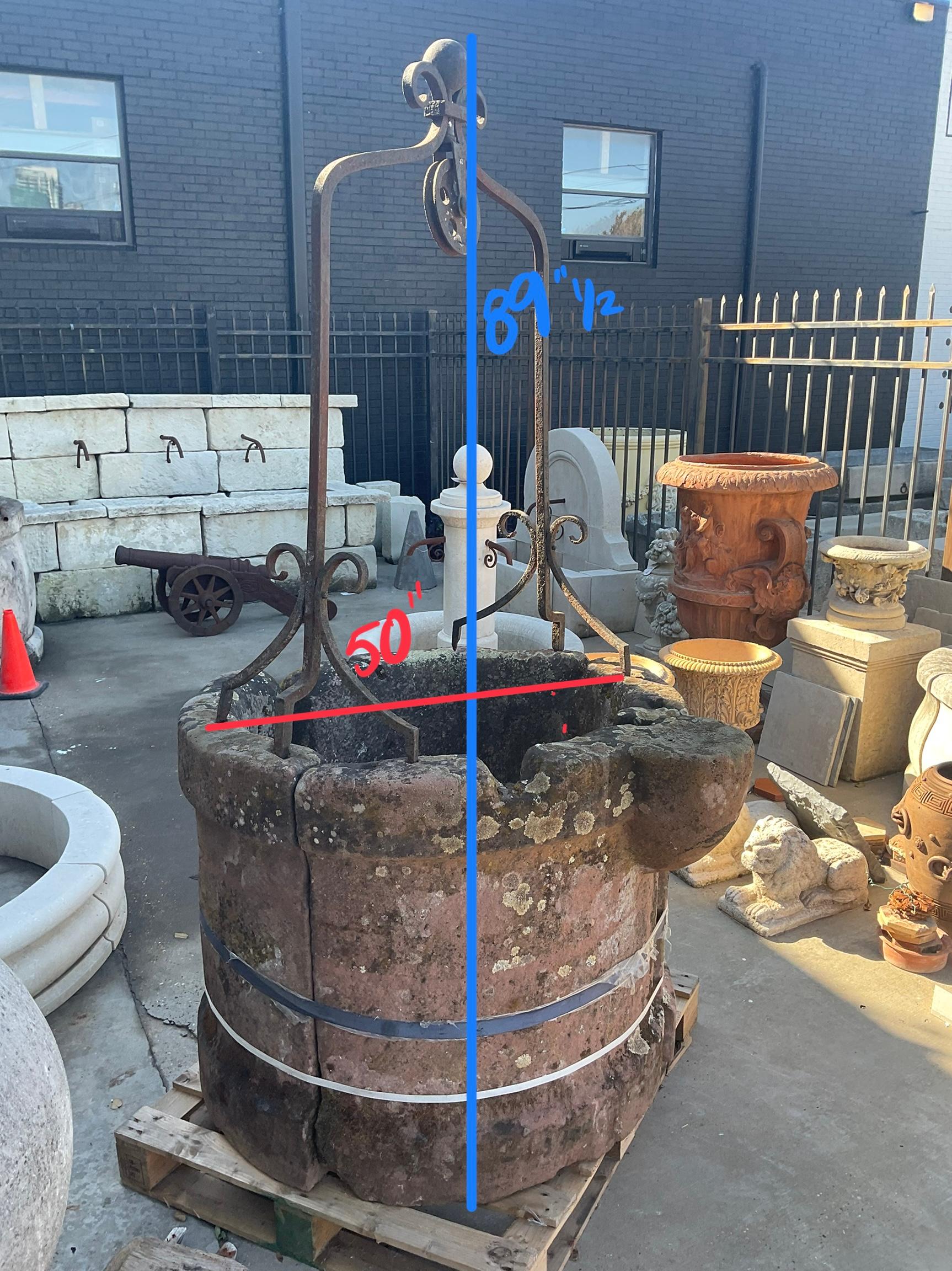 Iron Northern Italian Well For Sale