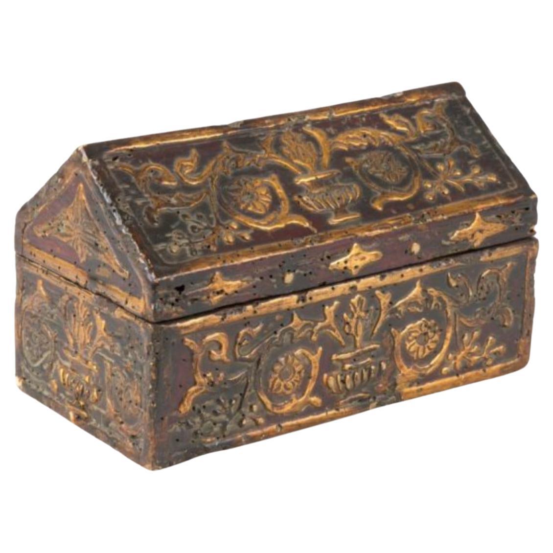 Northern Italy Box Set with 16th Century Floral Motifs