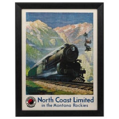 Northern Pacific Railroad Vintage Poster by Gustav W. Krollman, 1929