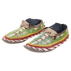 Antique Northern Plains Moccasins
