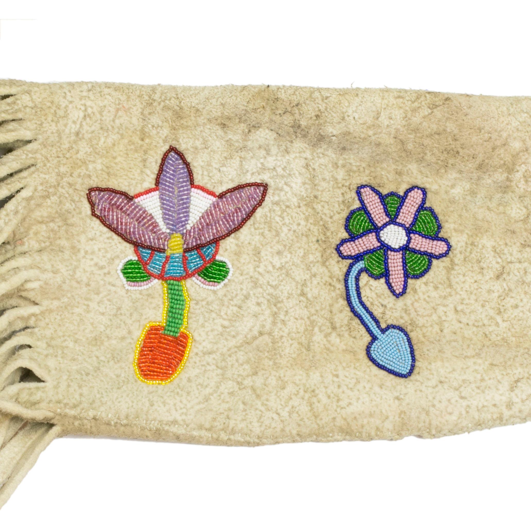 American Northern Plains Pictorial Scabbard For Sale