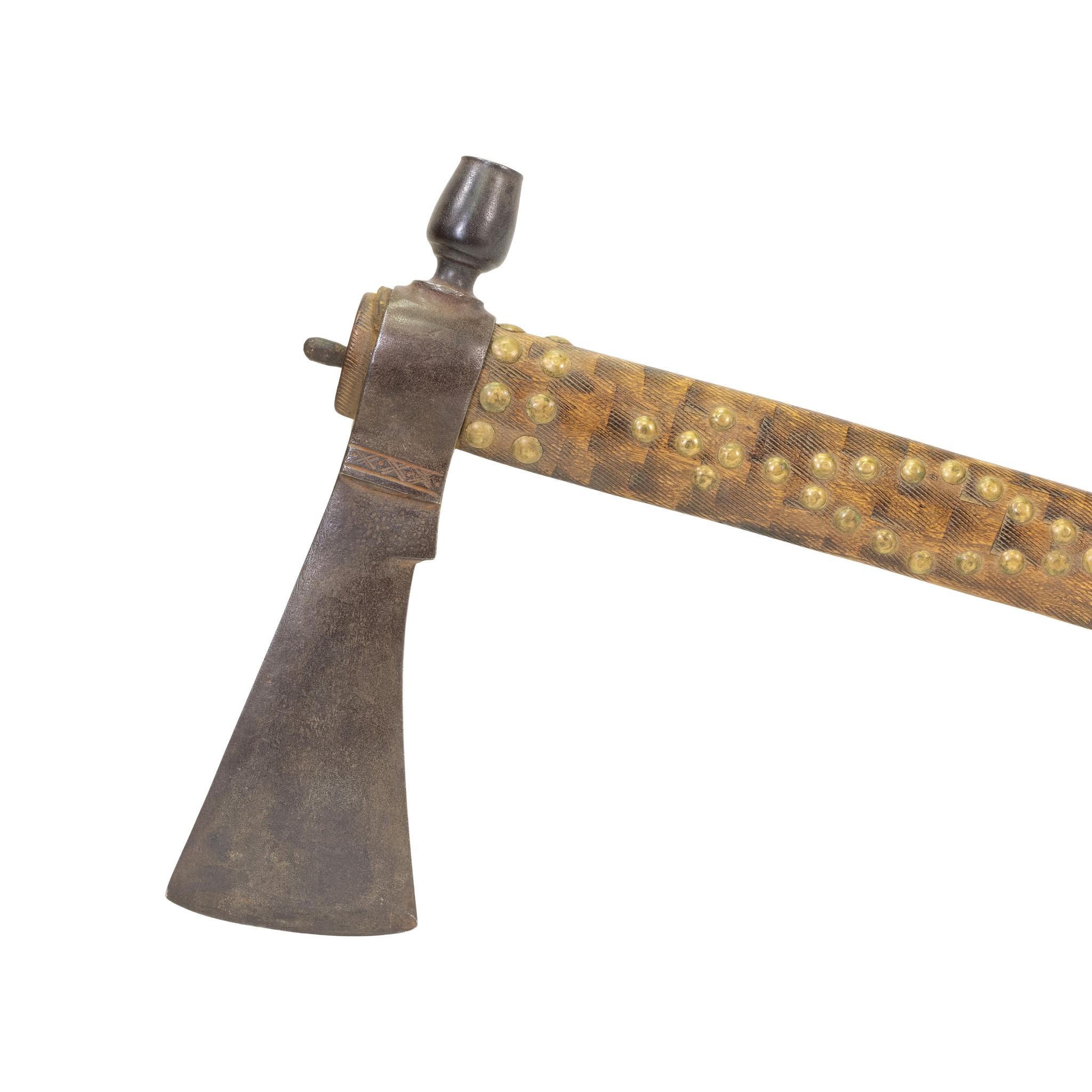Native American Northern Plains Pipe Tomahawk For Sale