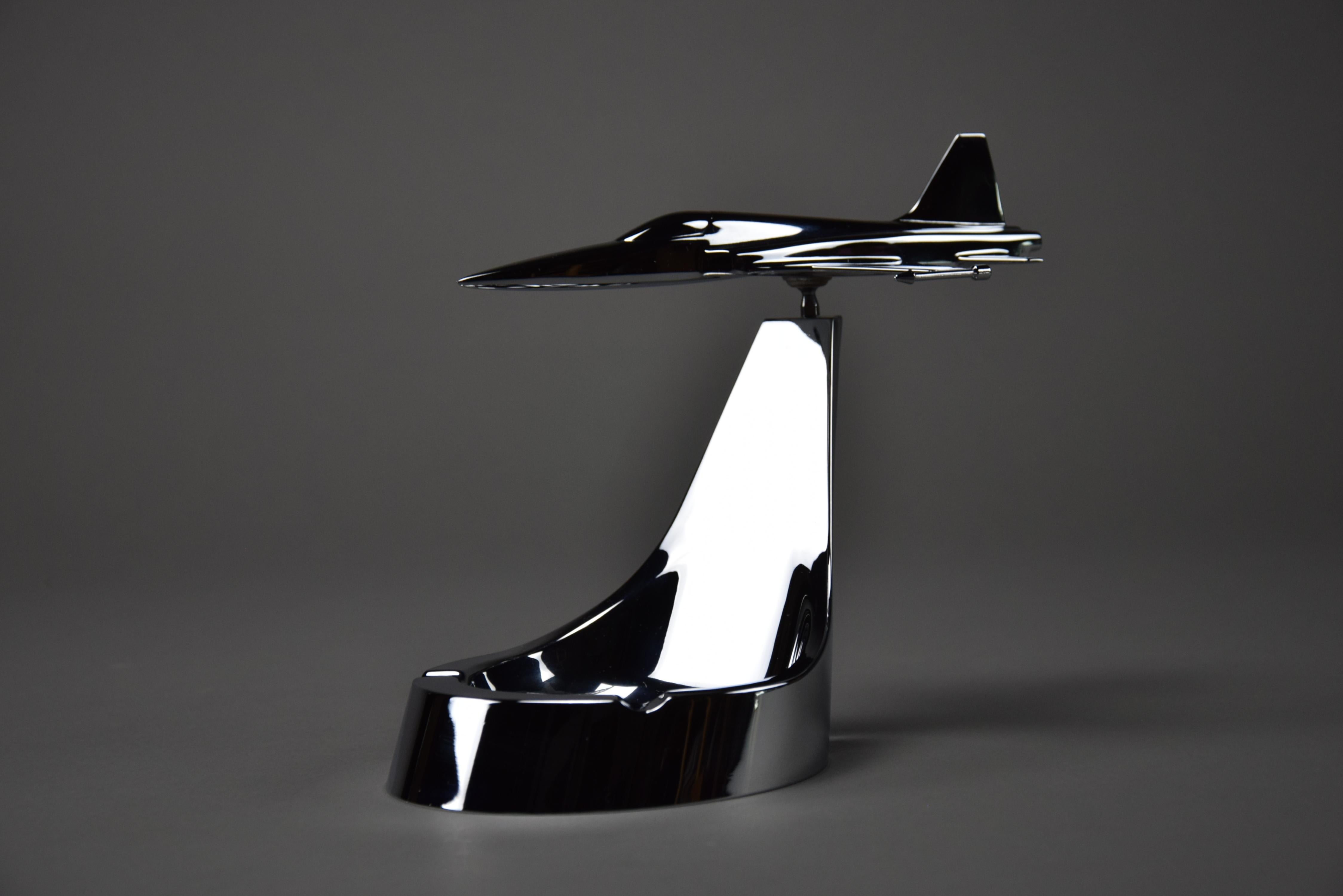 Late 20th Century Northtrop F-5 Supersonic Fighter Aircraft Promotional Ashtray