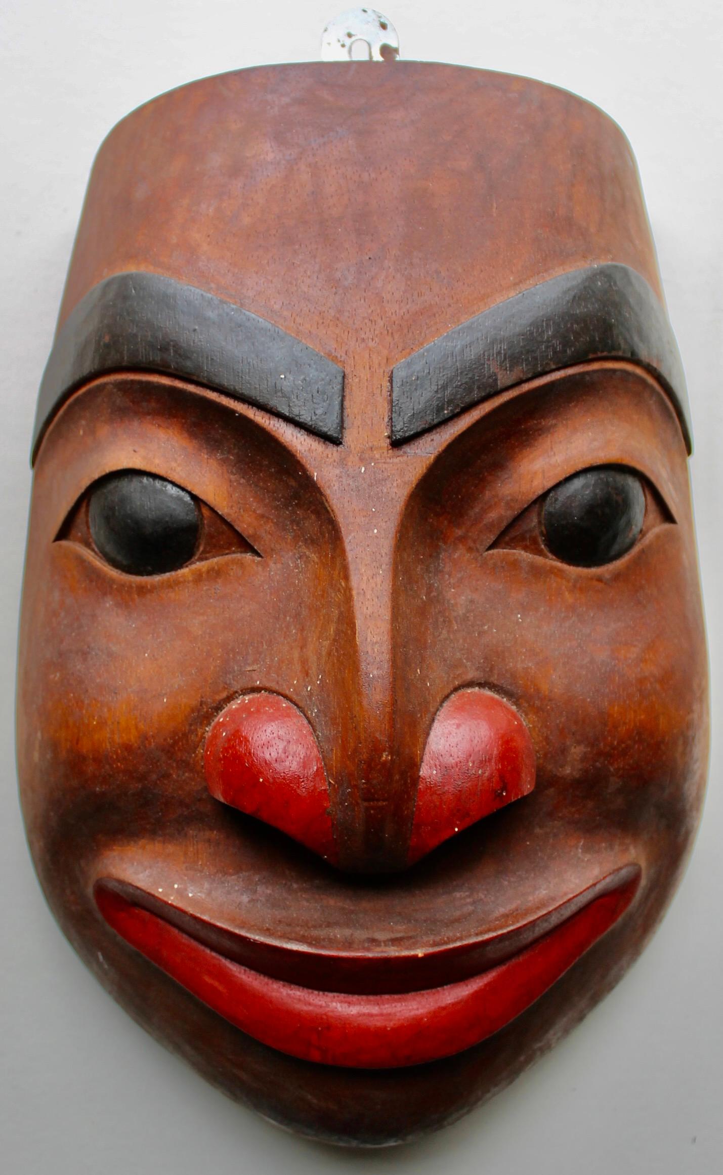 Folk Art Northwest Coast Mask  For Sale