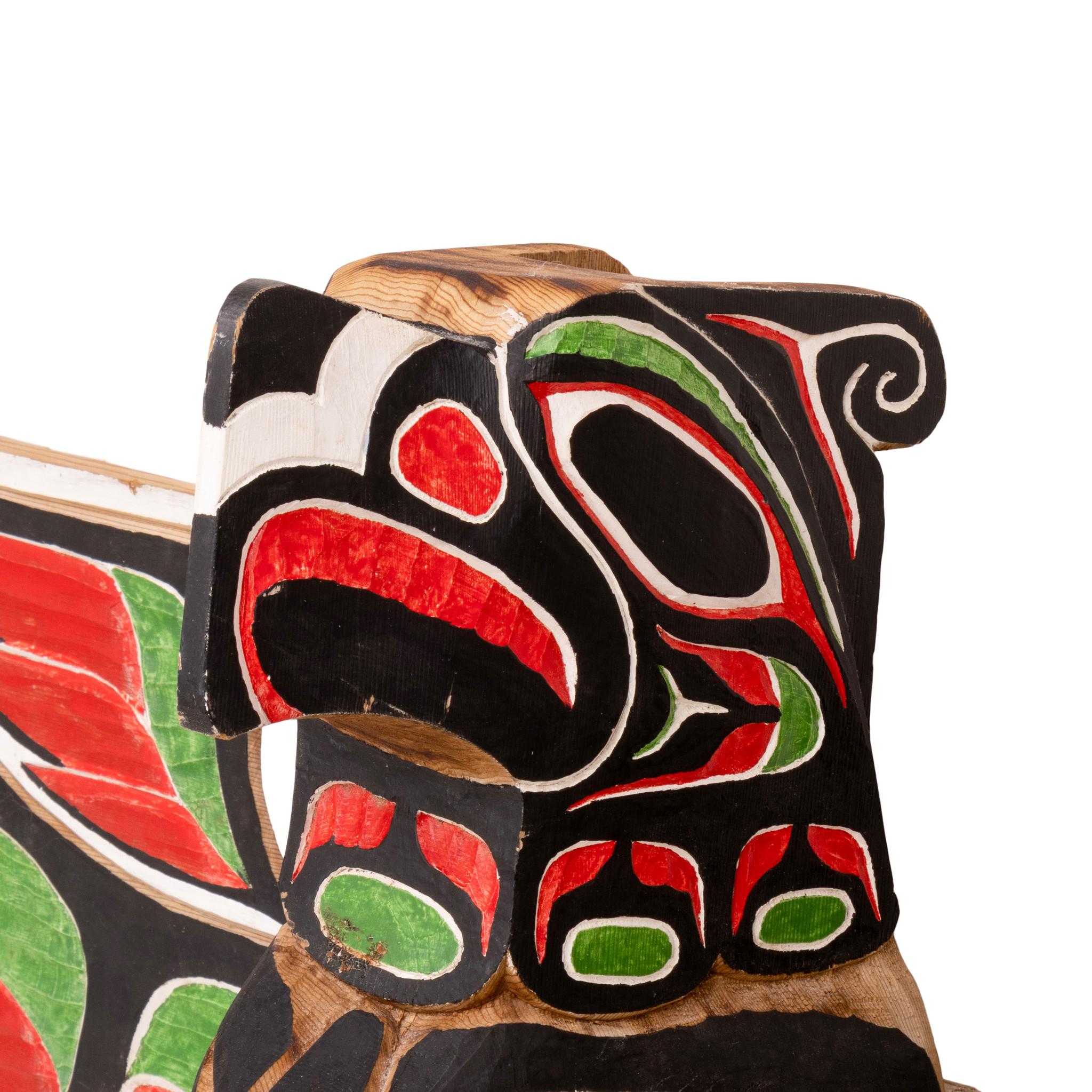 Northwest Coast Thunderbird Figure nativo estadounidense en venta