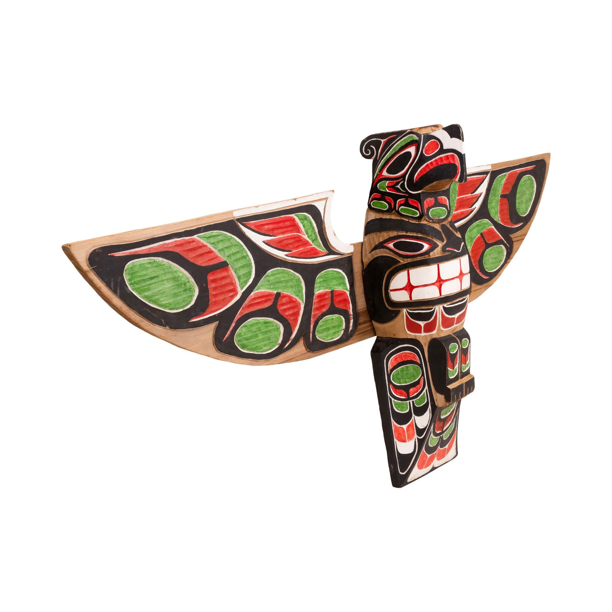Northwest Coast Thunderbird Figure Tallado a mano en venta