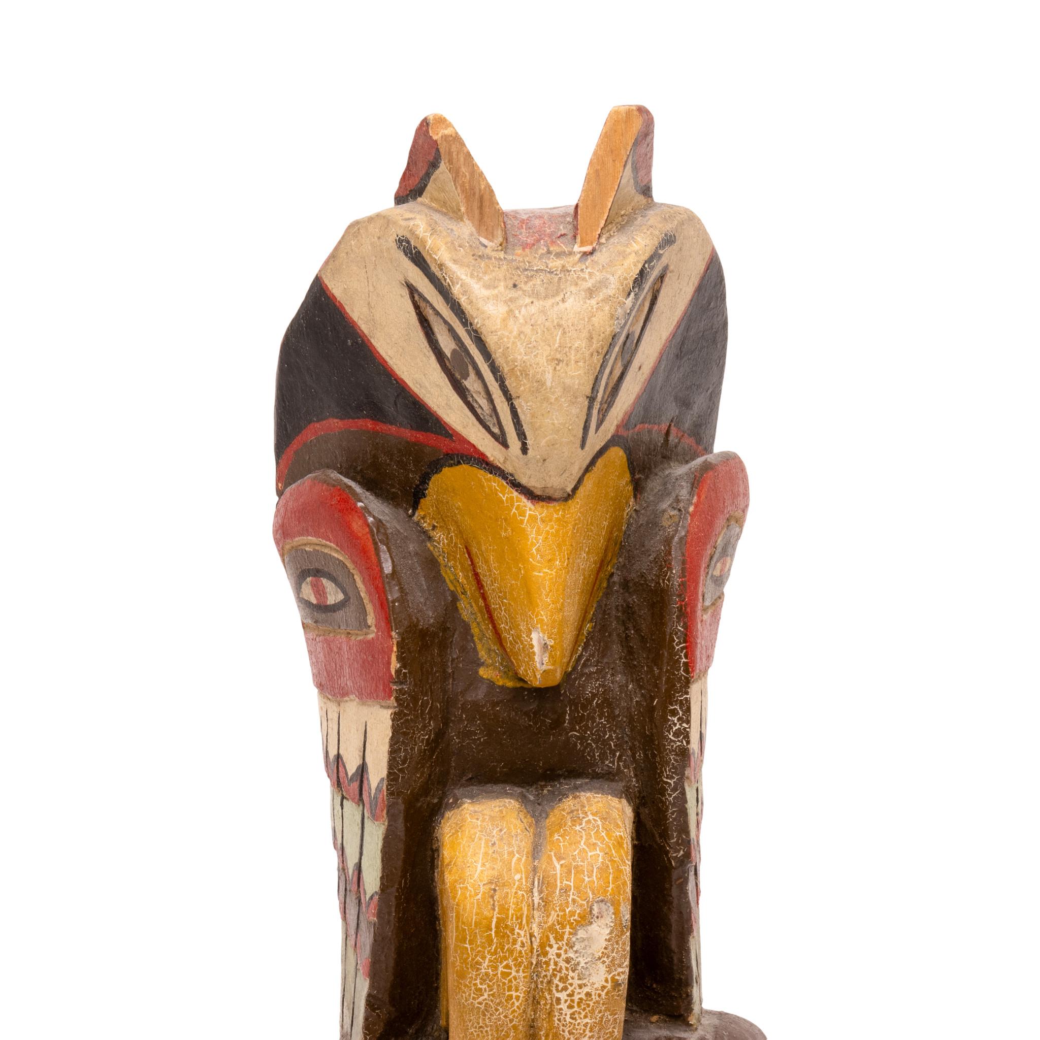 Native American Northwest Coast Totem For Sale