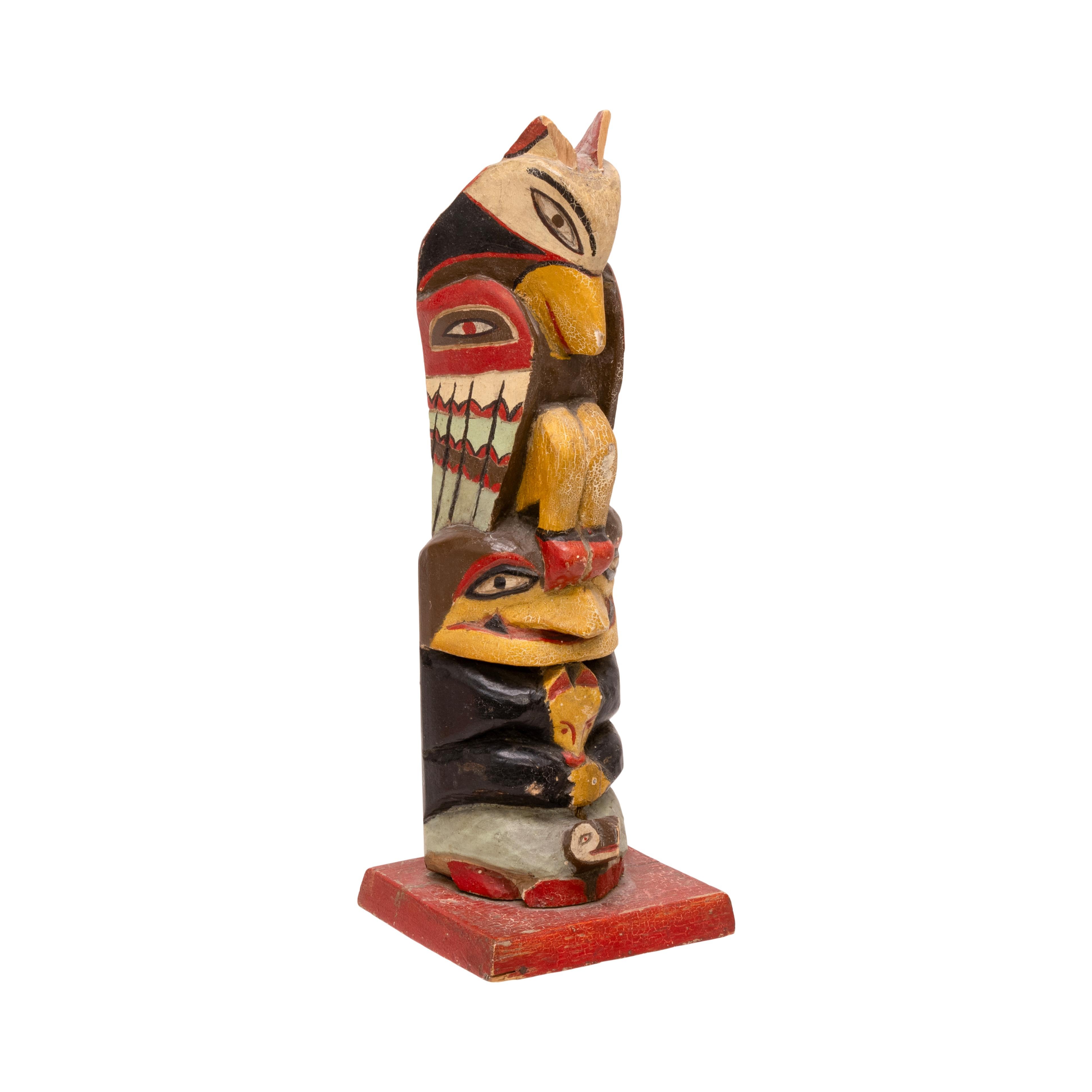 Northwest Coast Totem In Good Condition For Sale In Coeur d'Alene, ID