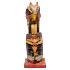 Antique Northwest Coast Totem