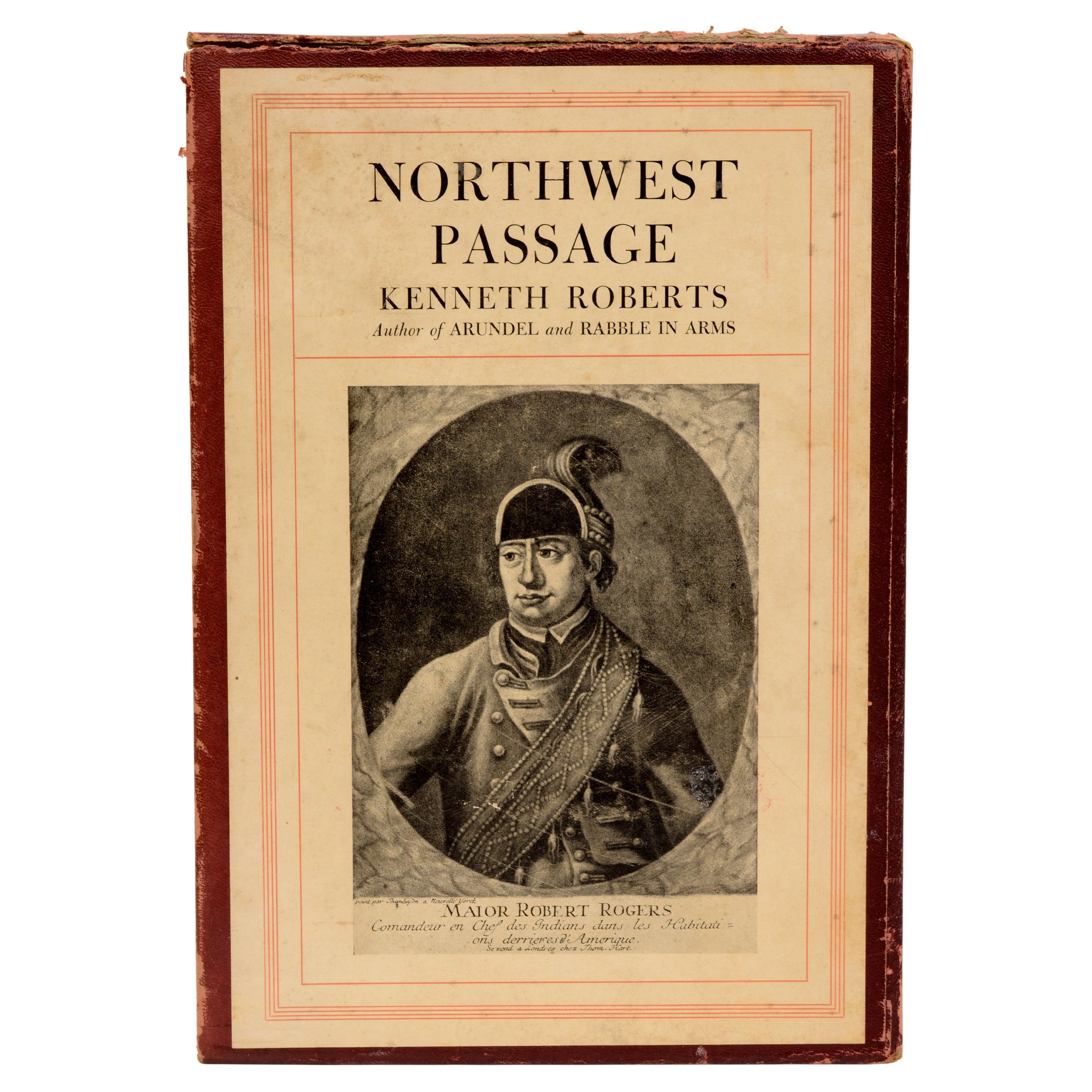 Nordwest Passage 1st Limitierte 2 Bände Ed. von Kenneth Roberts, signiert und nummeriert 