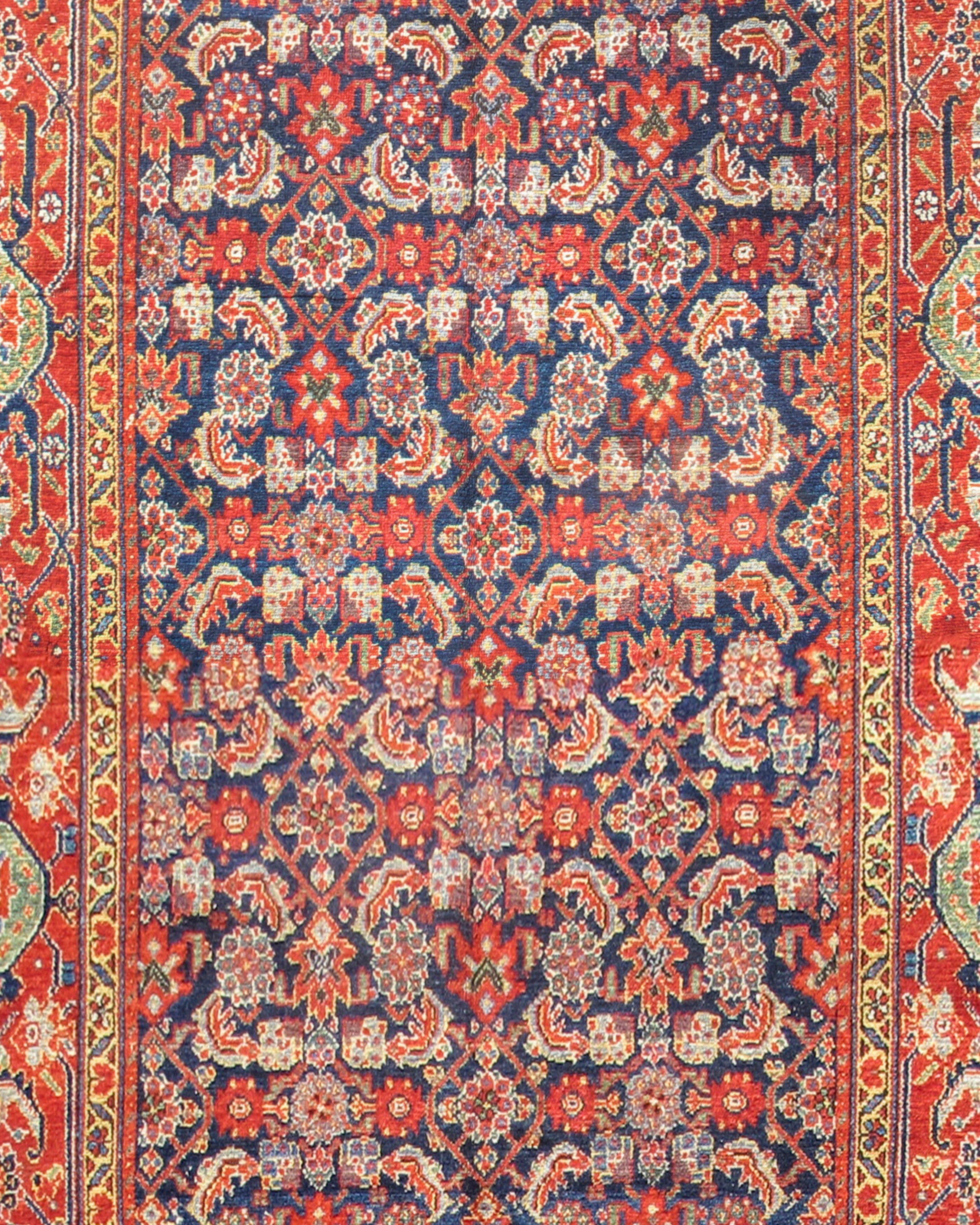 Northwest Persian Long Rug, 19th Century In Excellent Condition For Sale In San Francisco, CA
