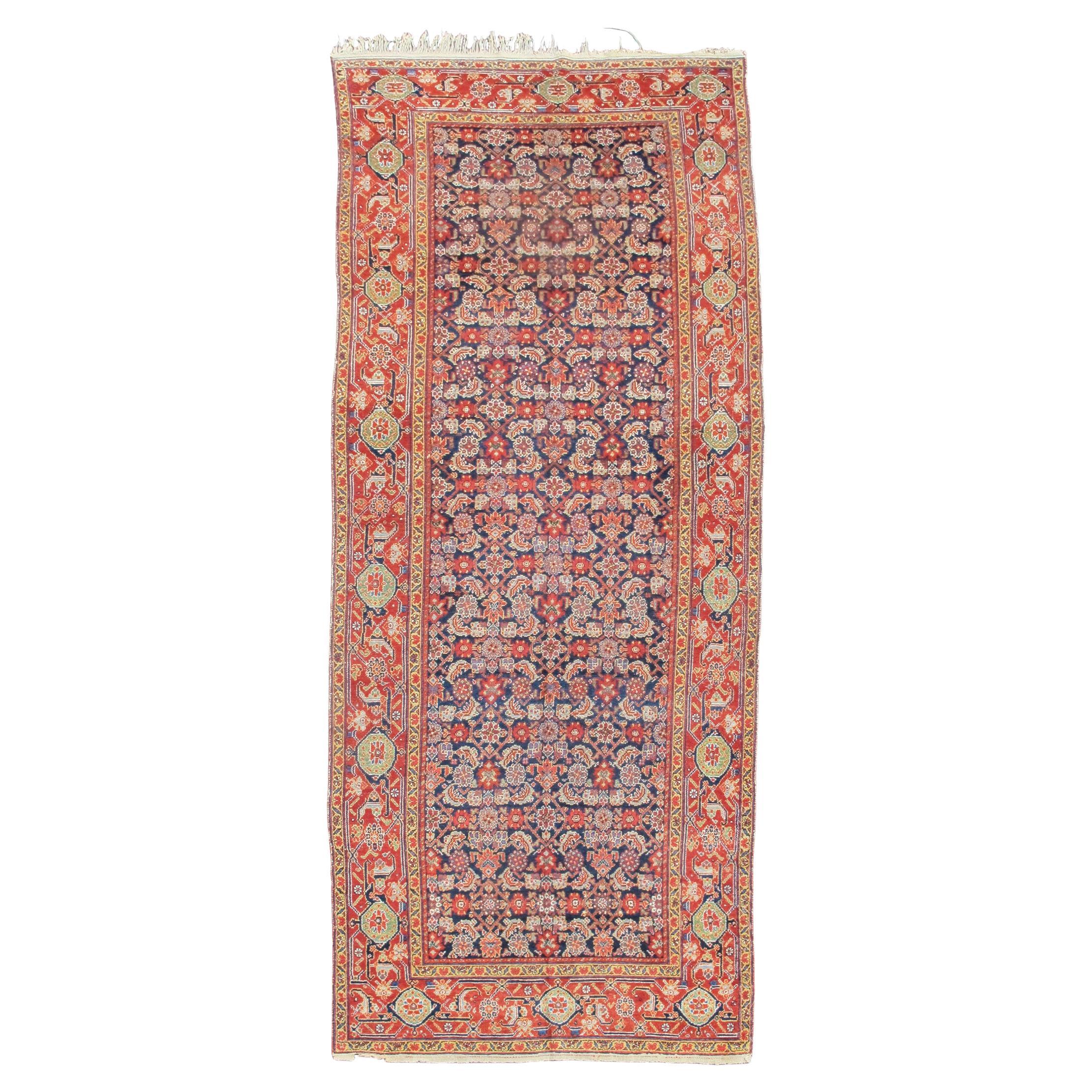 Northwest Persian Long Rug, 19th Century For Sale