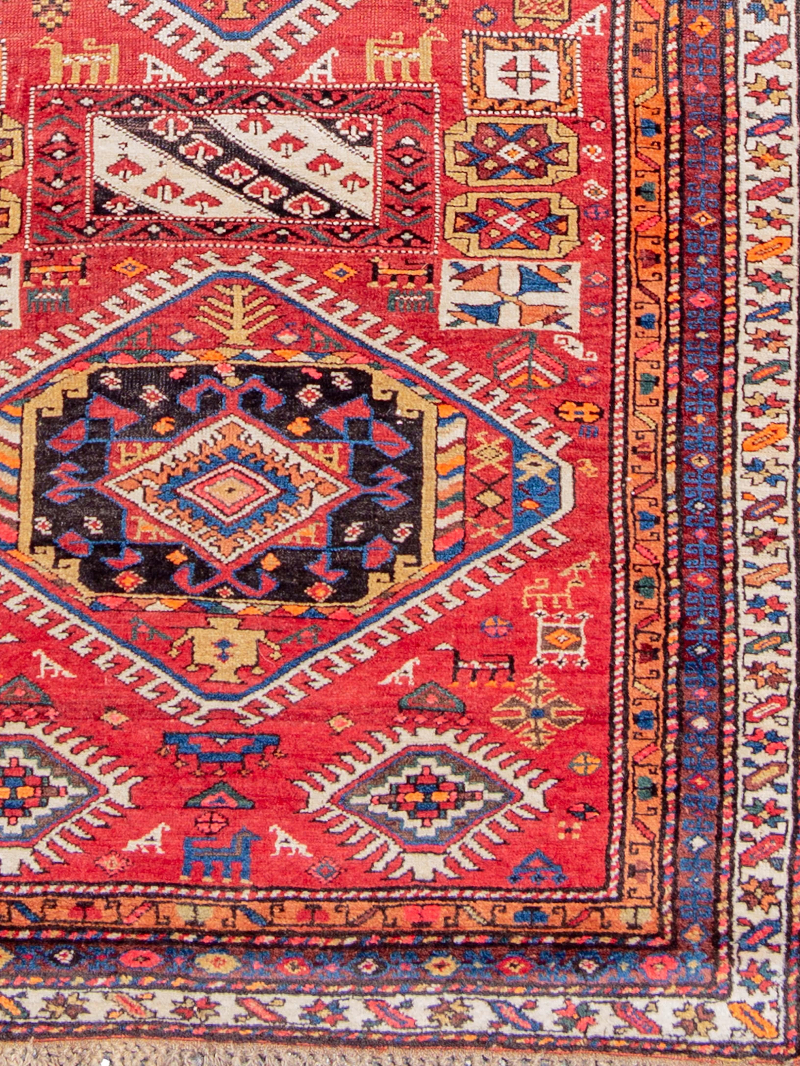 Northwest Persian Runner, Early 20th Century, 4'2