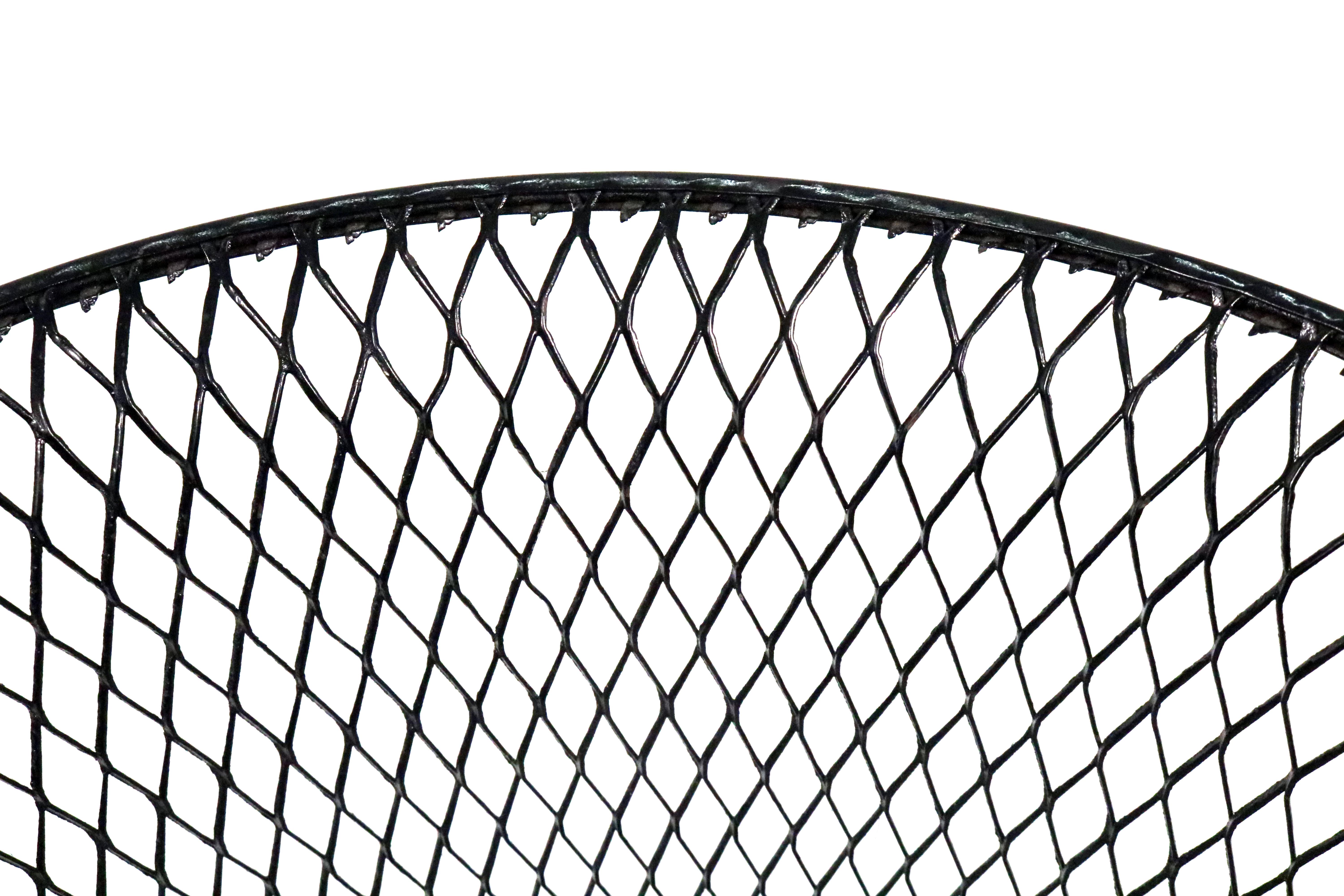 Art Nouveau Northwestern Expanded Metal Company Wire Mesh Waste Basket