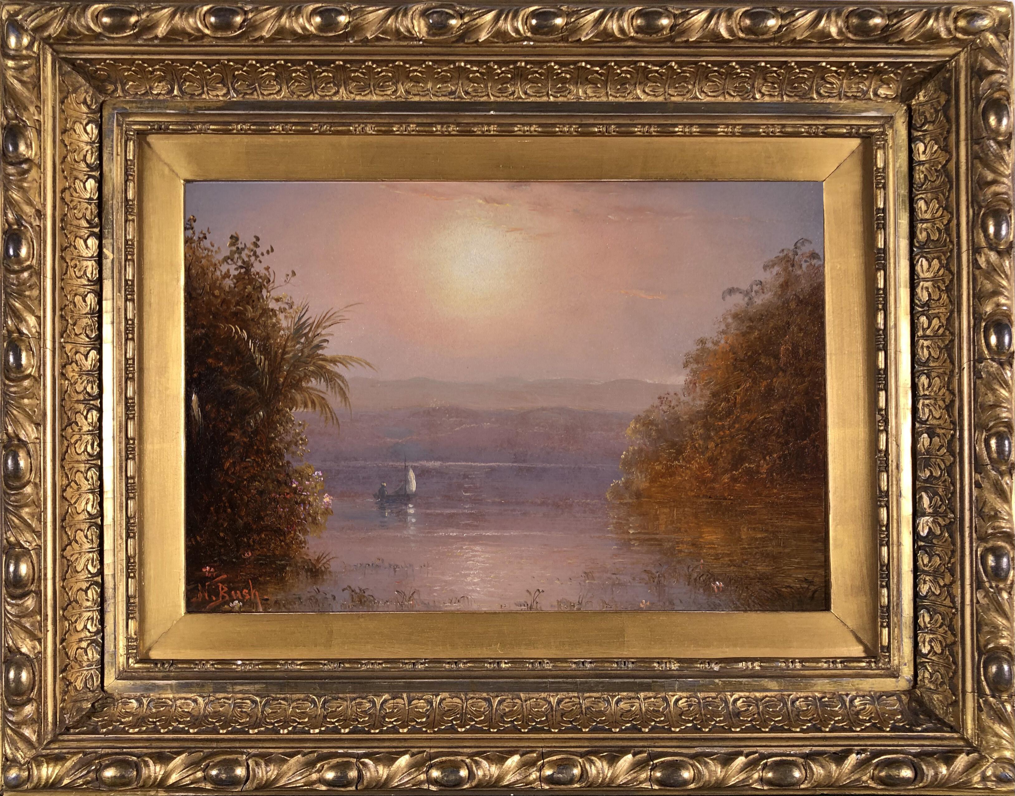 Paisaje tropical - Painting de Norton Bush