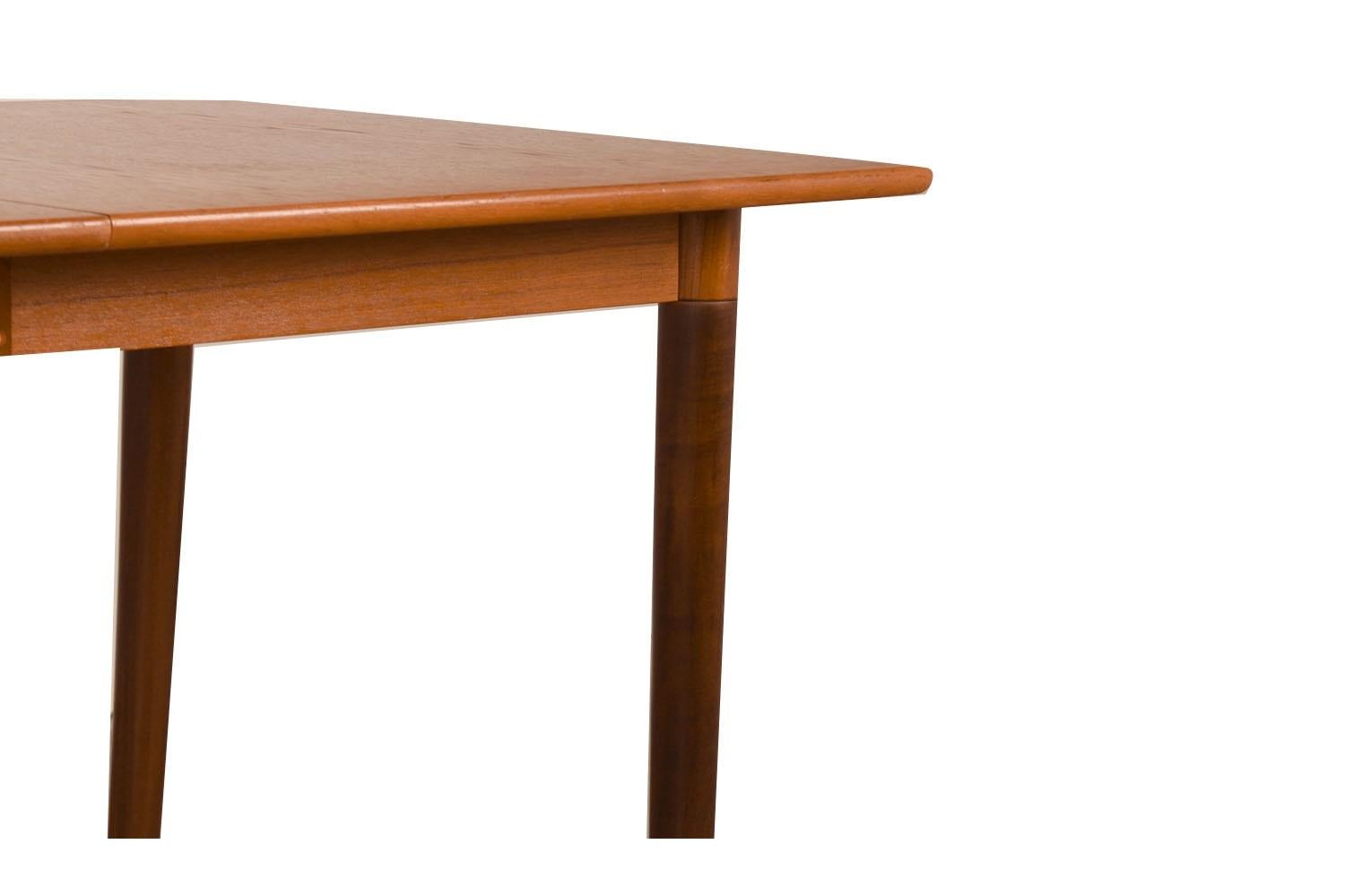 Norwegian Norway Large Dining Table Mid-Century Teak by Gustav Bahus For Sale