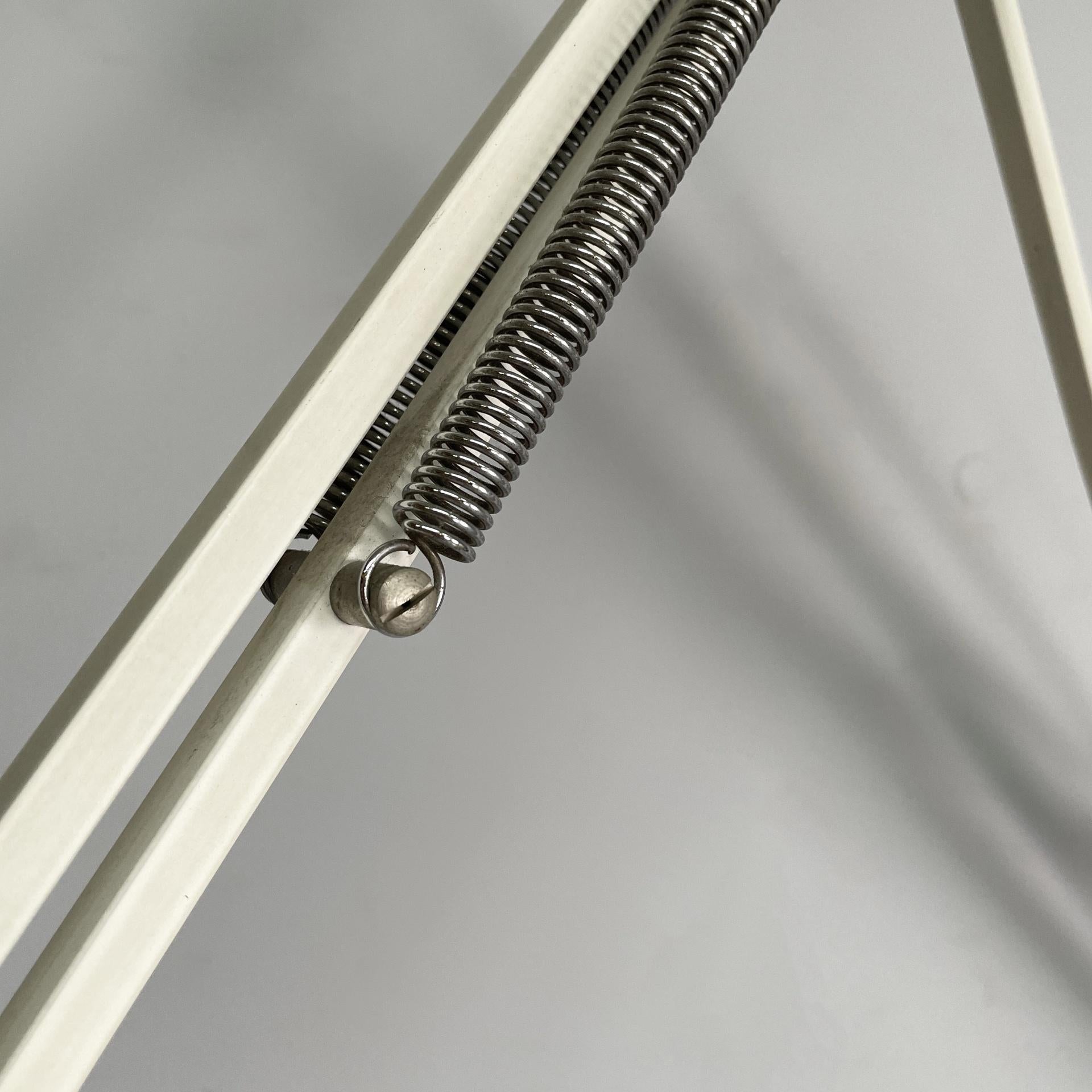 Norway white adjustable wall lamp Naska Loris by Jac Jacobsen for Luxo, 1950s For Sale 8