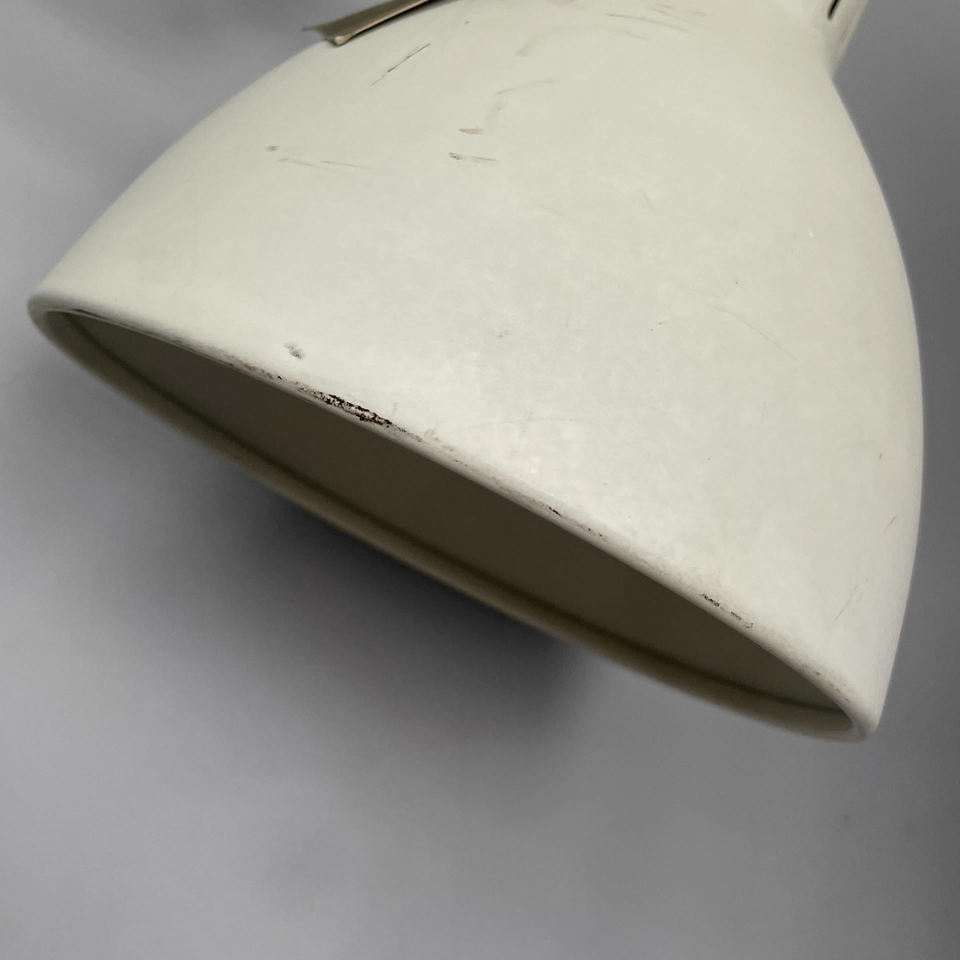 Norway white adjustable wall lamp Naska Loris by Jac Jacobsen for Luxo, 1950s For Sale 2