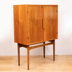 Norwegian 1960s Walnut Dry Bar by Torbjörn Afdal