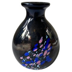 Norwegian 1980s Post-Modern Glass Vase by Odd Ingar Karlengen for Hallingglass