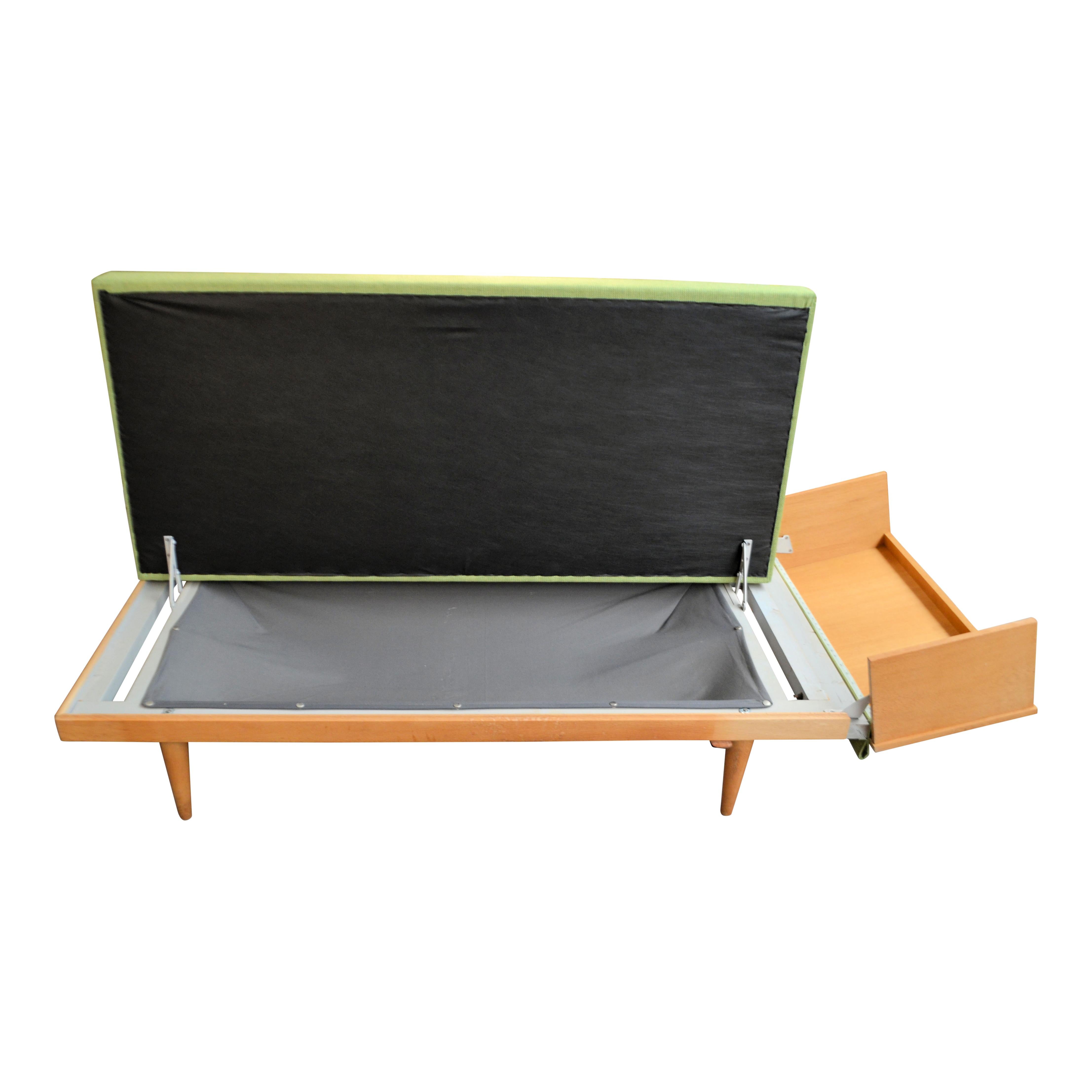 20th Century Norwegian 2-Seater Oak Sofa by Ilmar Relling & Haldor Vik