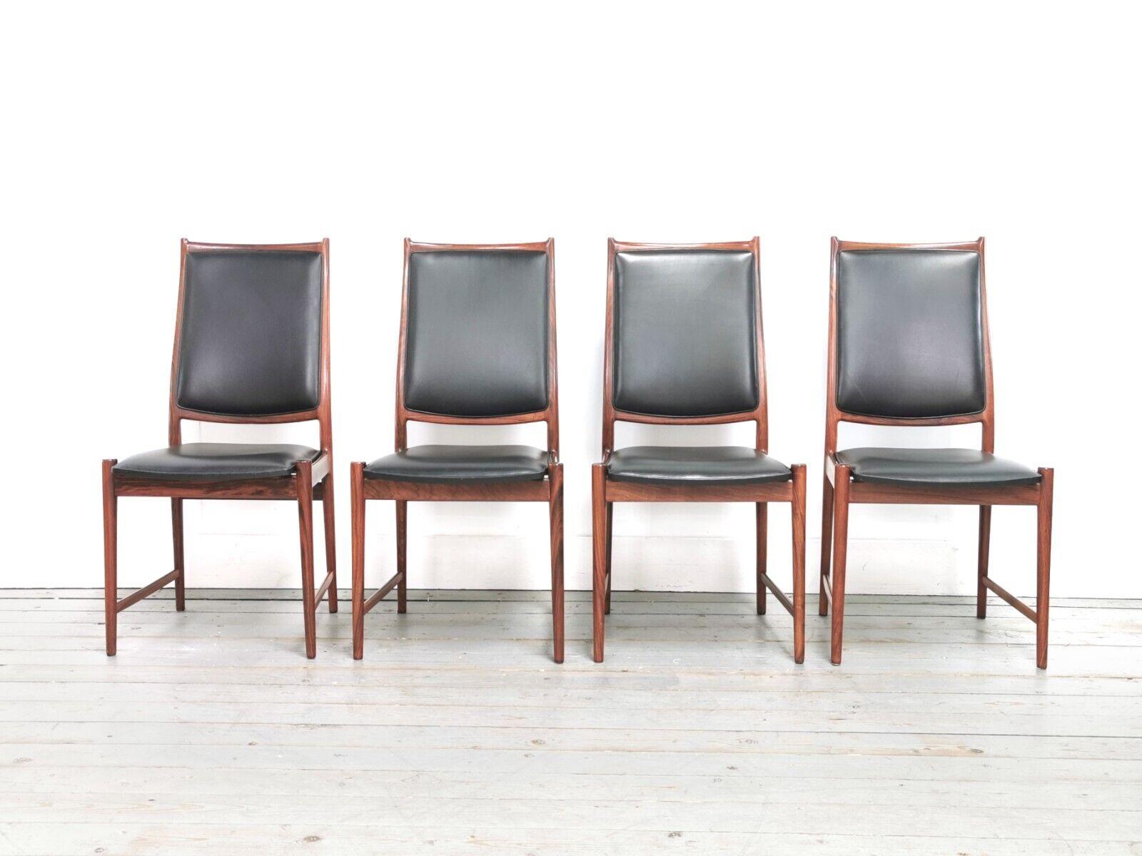 Norwegian 60s 'Darby' Dining Chairs Designed by Torbjörn Afdal for Bruksbo 5