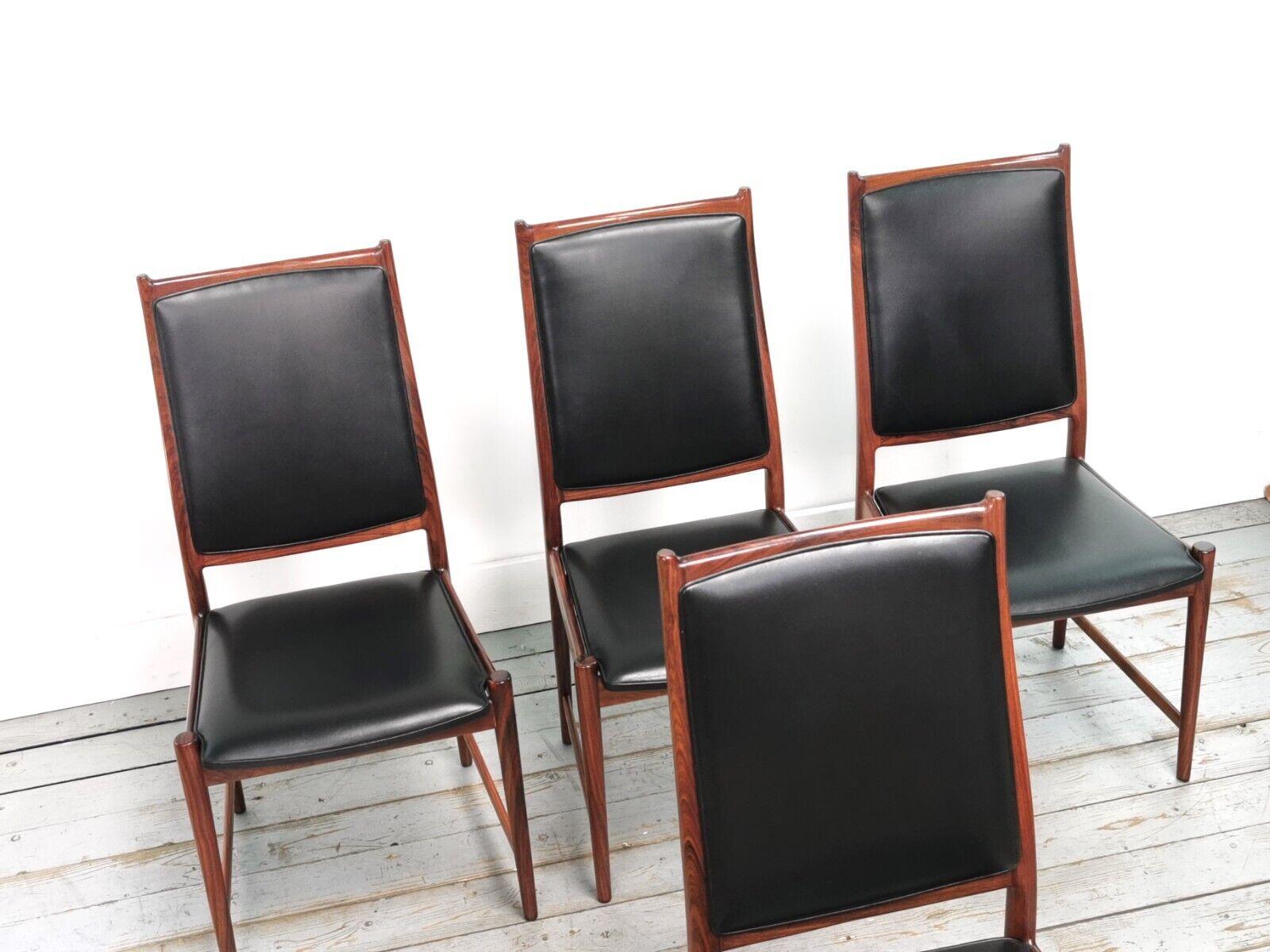 Norwegian 60s 'Darby' Dining Chairs Designed by Torbjörn Afdal for Bruksbo 1