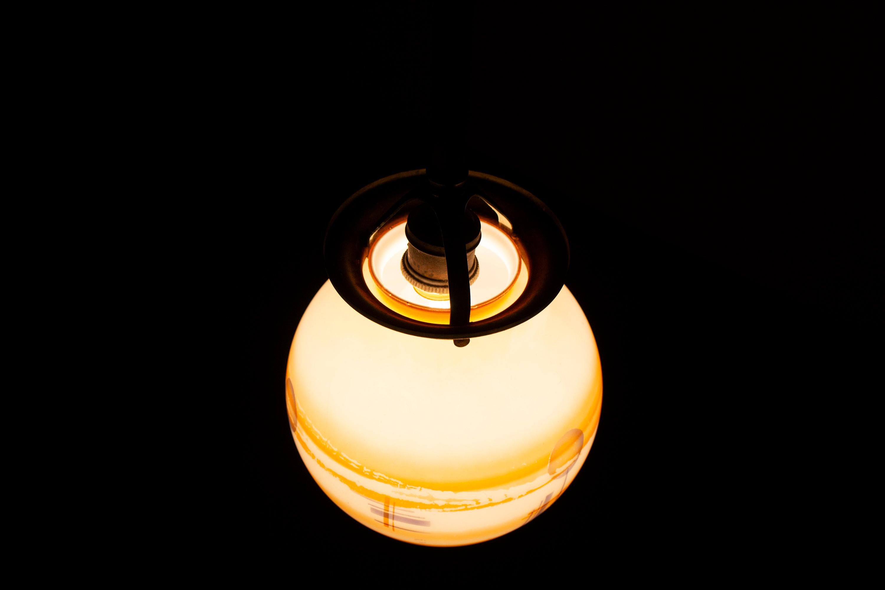 Norwegian Art Deco Ceiling Light, 1930s 9