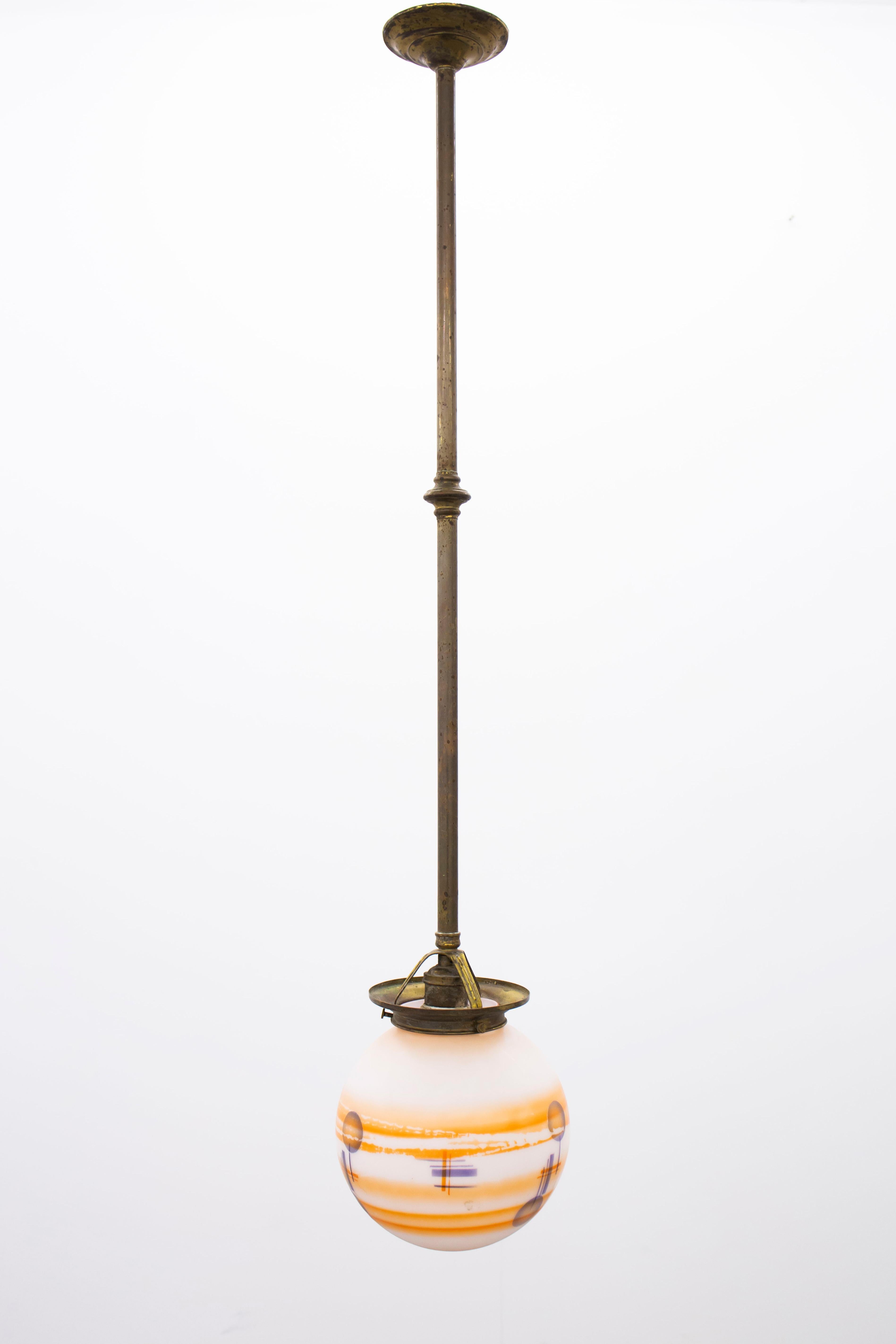 Norwegian Art Deco Ceiling Light, 1930s 2