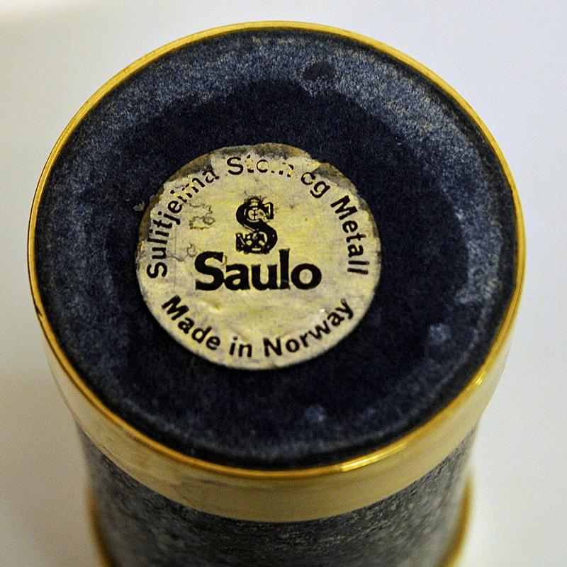 Norwegian Candleholder Set of Three by Saulo- Sulitjelma, 1970s 1