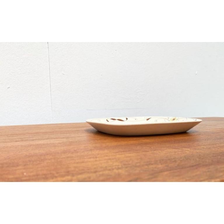 Piatto norvegese in ceramica Flamingo Master Chef dipinto a mano di Inger Waage in vendita 6