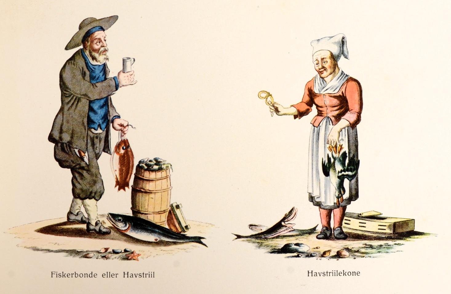 Costumes folkloriques norvégiens 'Norske Folkedragter' 1ère édition en vente 10