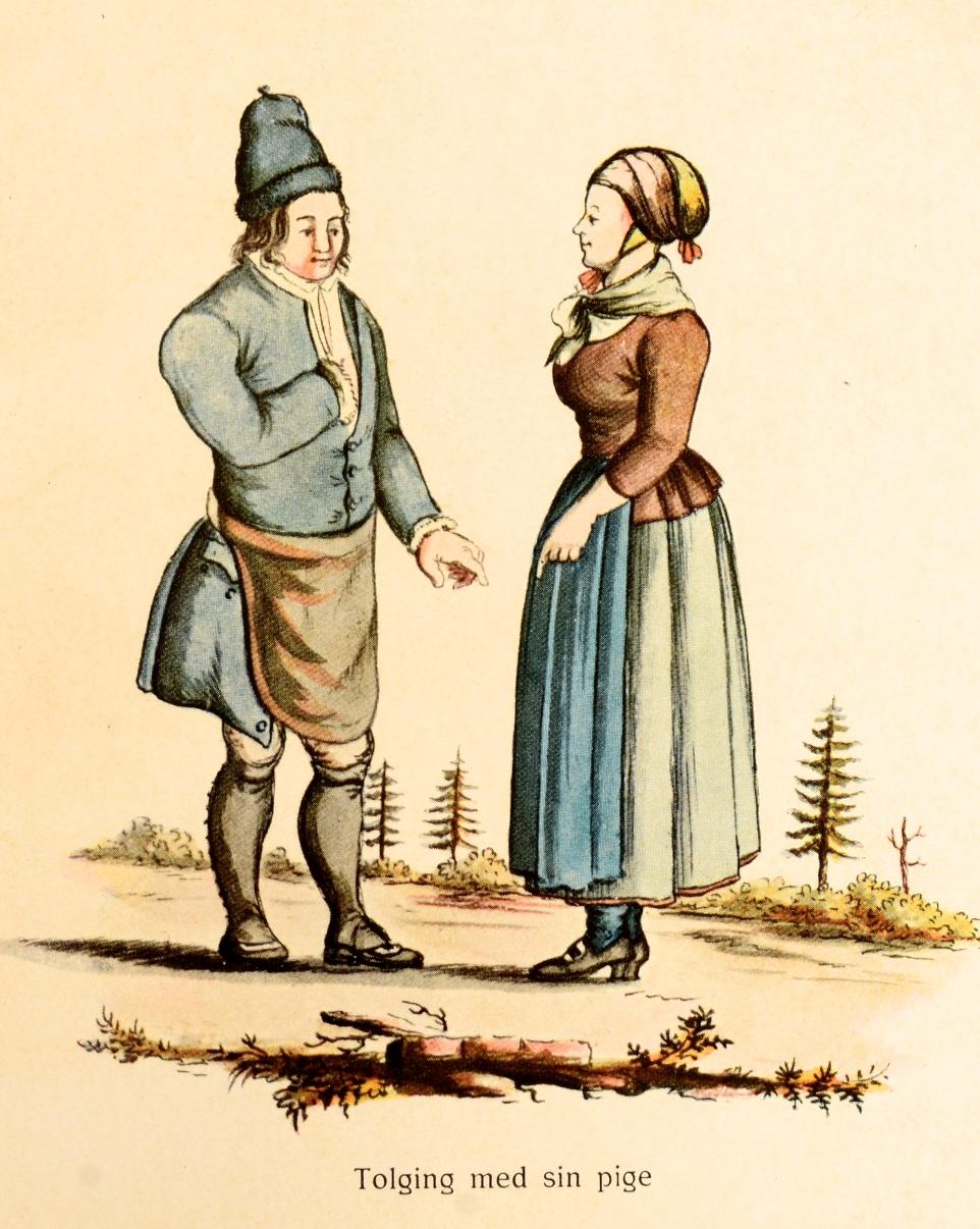 Costumes folkloriques norvégiens 'Norske Folkedragter' 1ère édition en vente 14