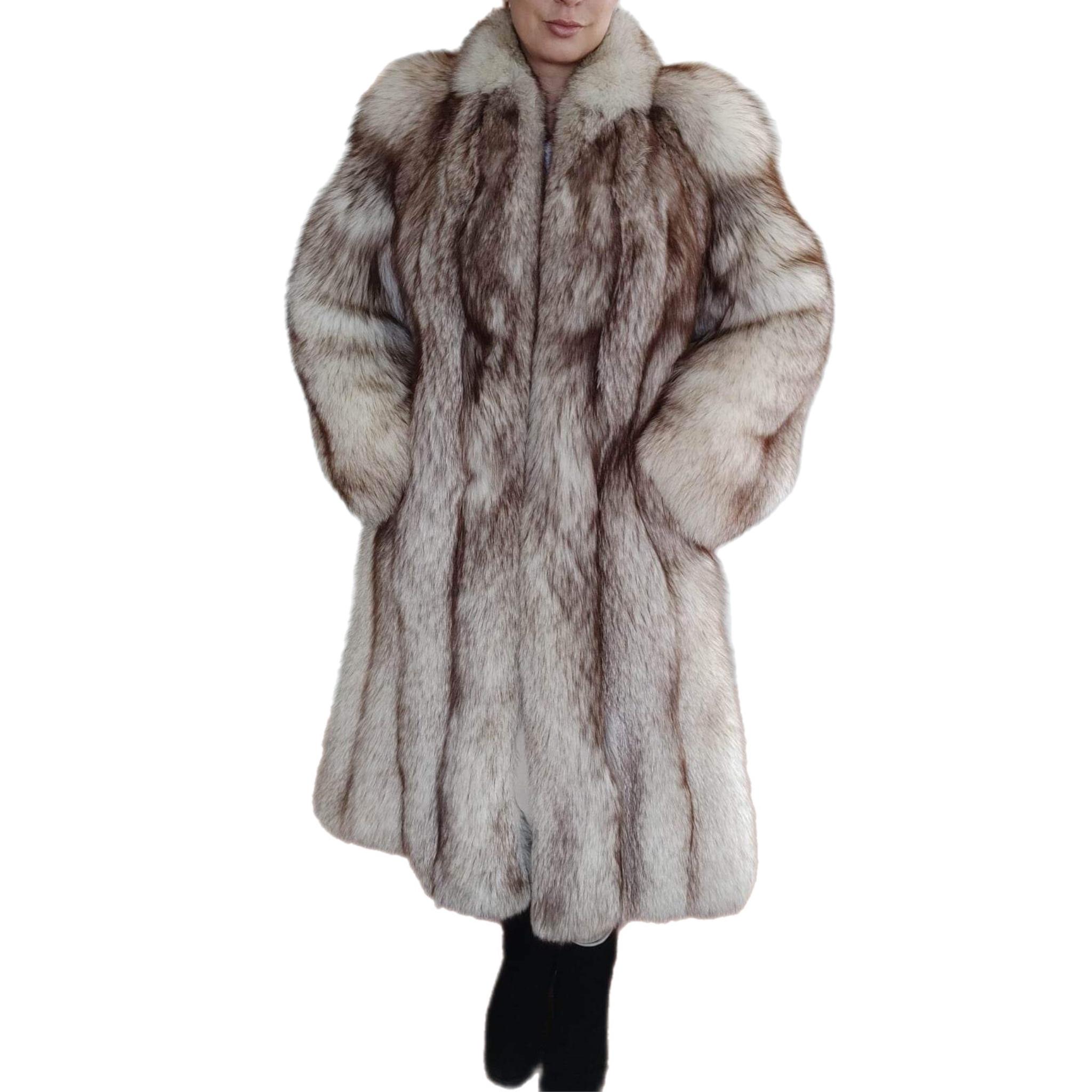 Norwegian Fox Fur coat (Size 8 -S) 2