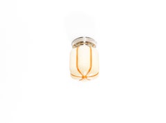 Norwegian Functionalist Flush Mount Ceiling Light, 1950s