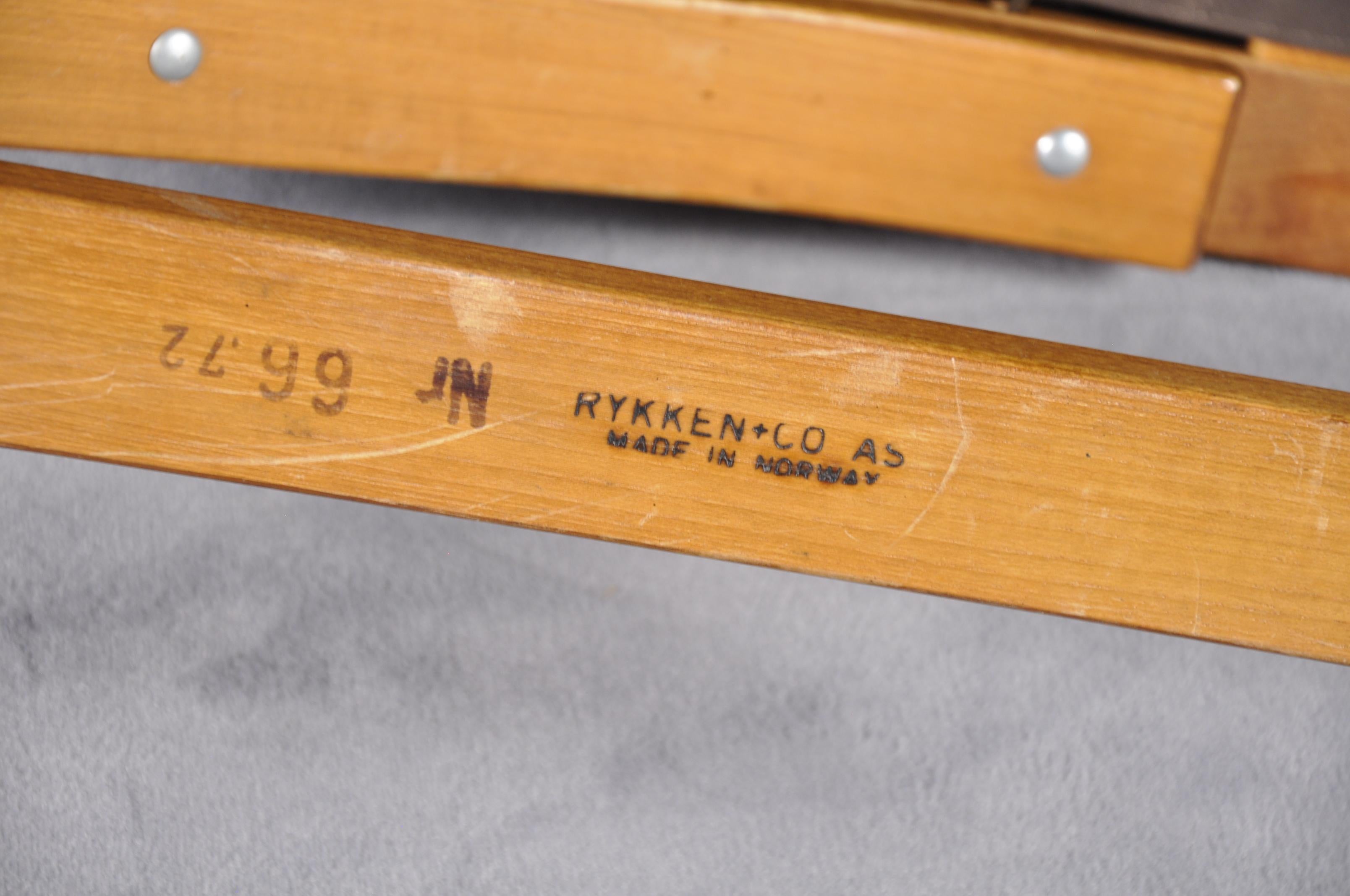 Late 20th Century Norwegian Kengu Lounge Chair by Elsa & Nordahl Solheim for Rybo Rykken, 1976