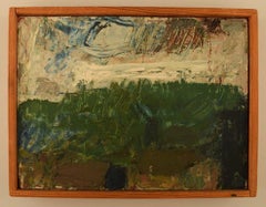 Norwegian Landscape from Gurostølen by Lili Ege Oil on Board