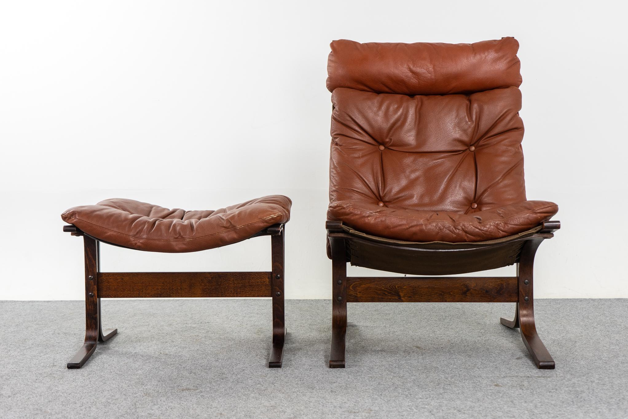 norwegian leather chair