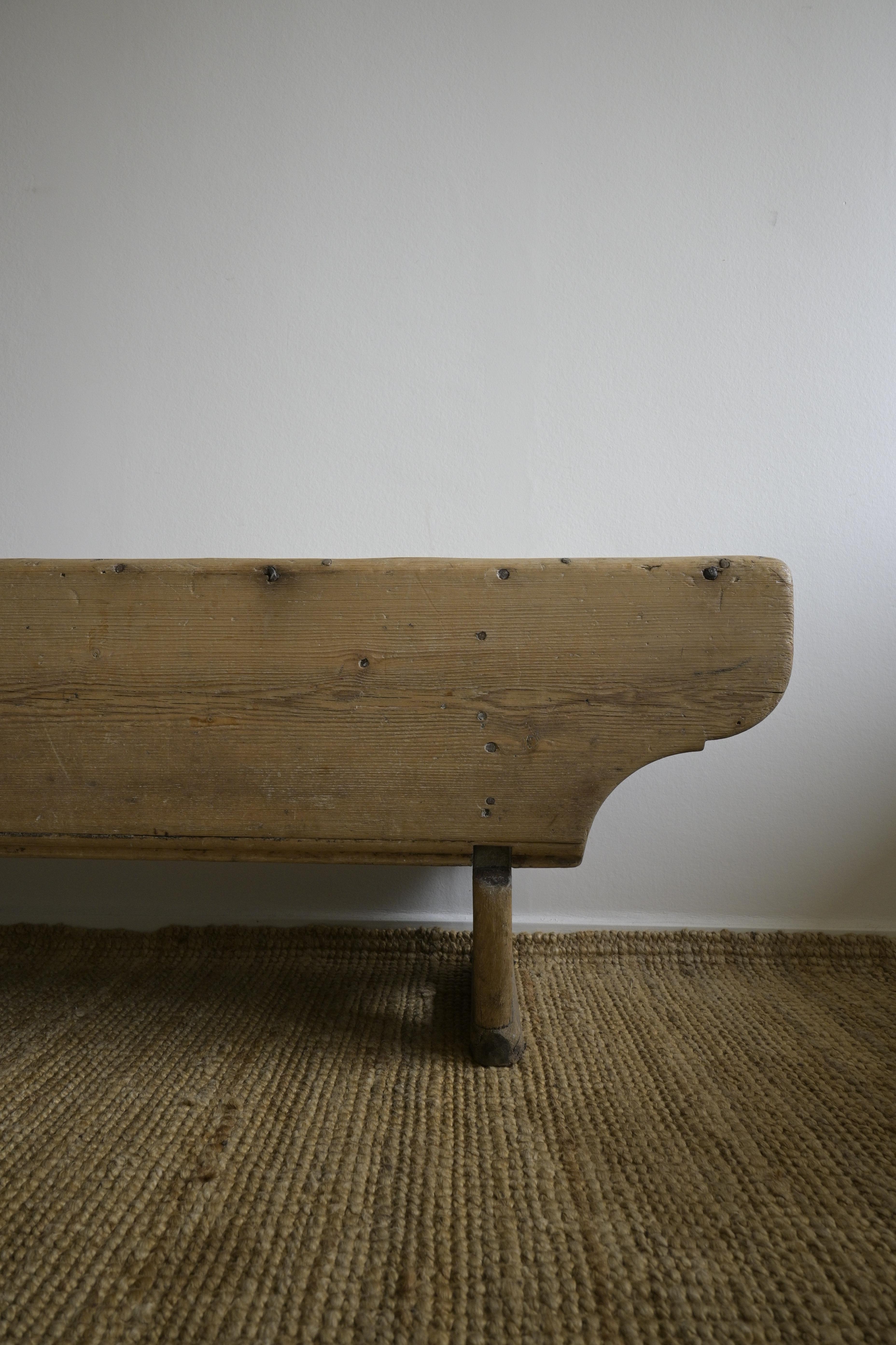 Norwegian Long Bench circa 1780 For Sale 5