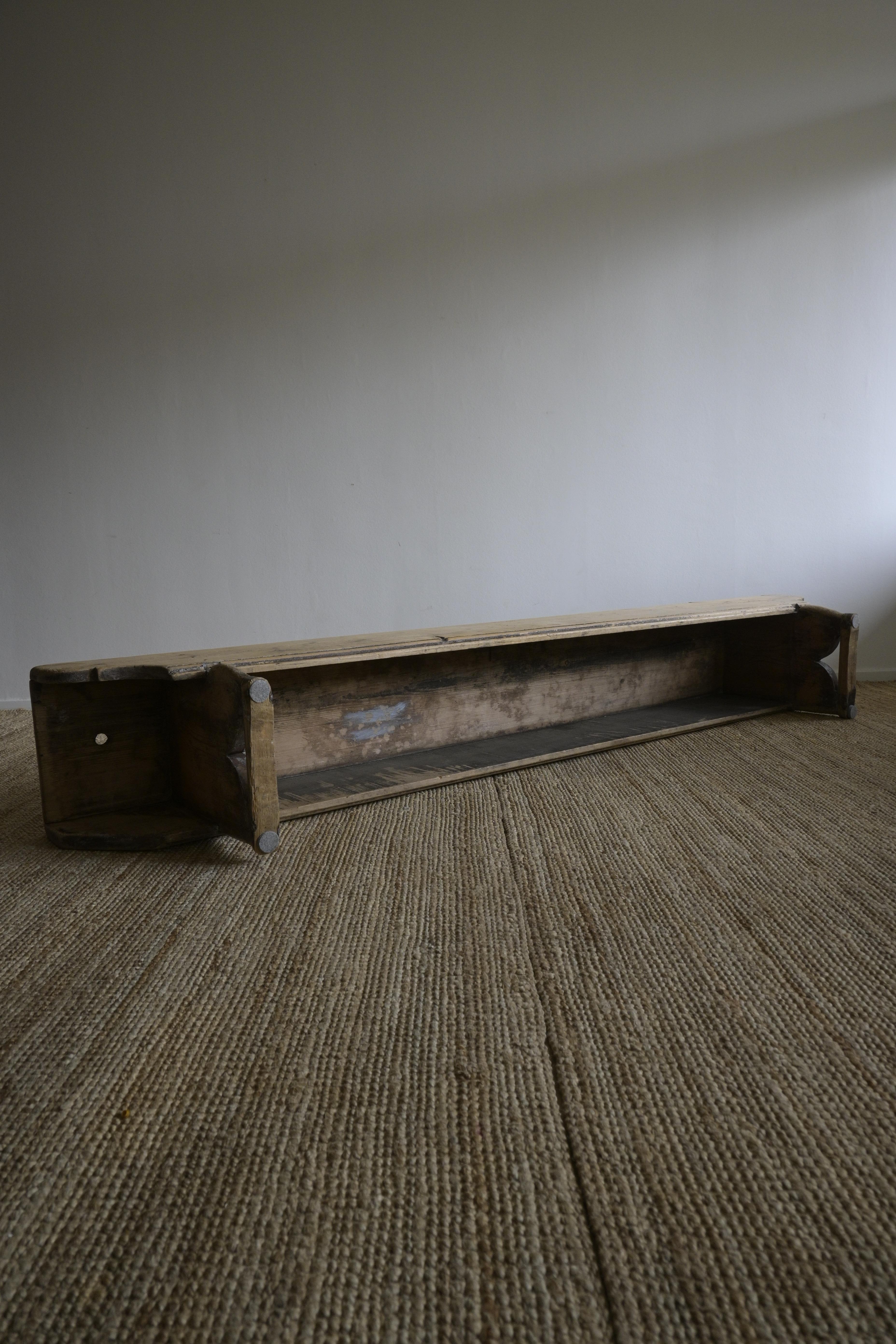 Norwegian Long Bench circa 1780 For Sale 11