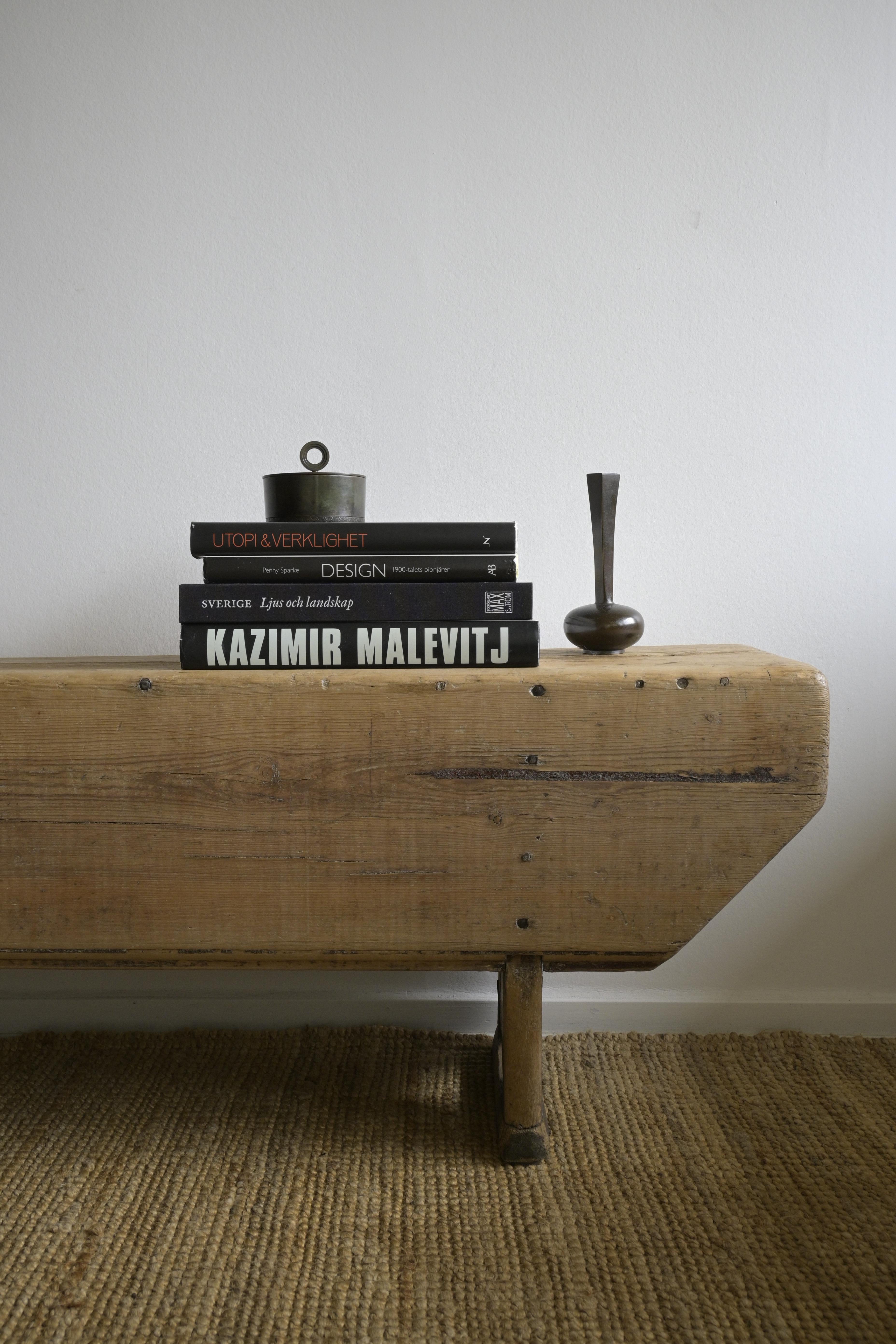 Scandinavian Modern Norwegian Long Bench circa 1780 For Sale