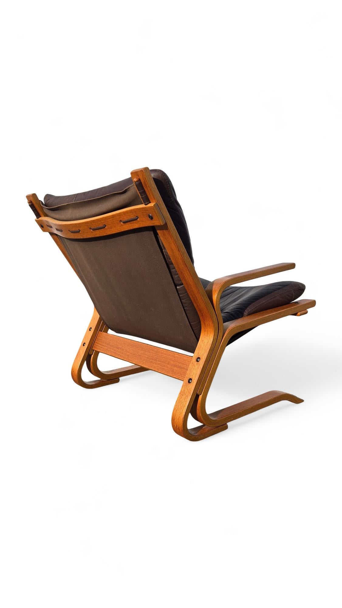 Norwegian Lounge Chair by Oddvin Rykken for Rybo & Co. For Sale 6