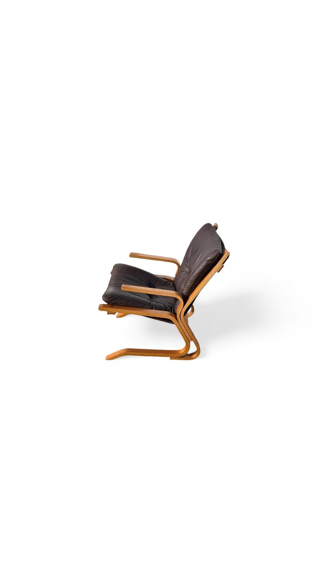 20th Century Norwegian Lounge Chair by Oddvin Rykken for Rybo & Co. For Sale