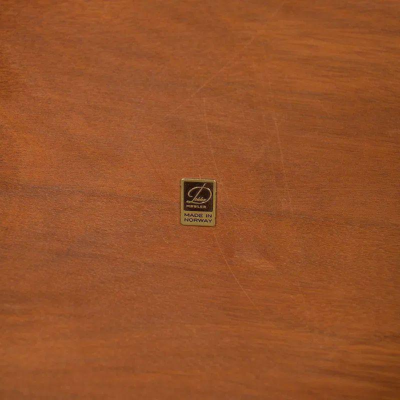 Norwegian MCM Rosewood Side Tables For Sale 2