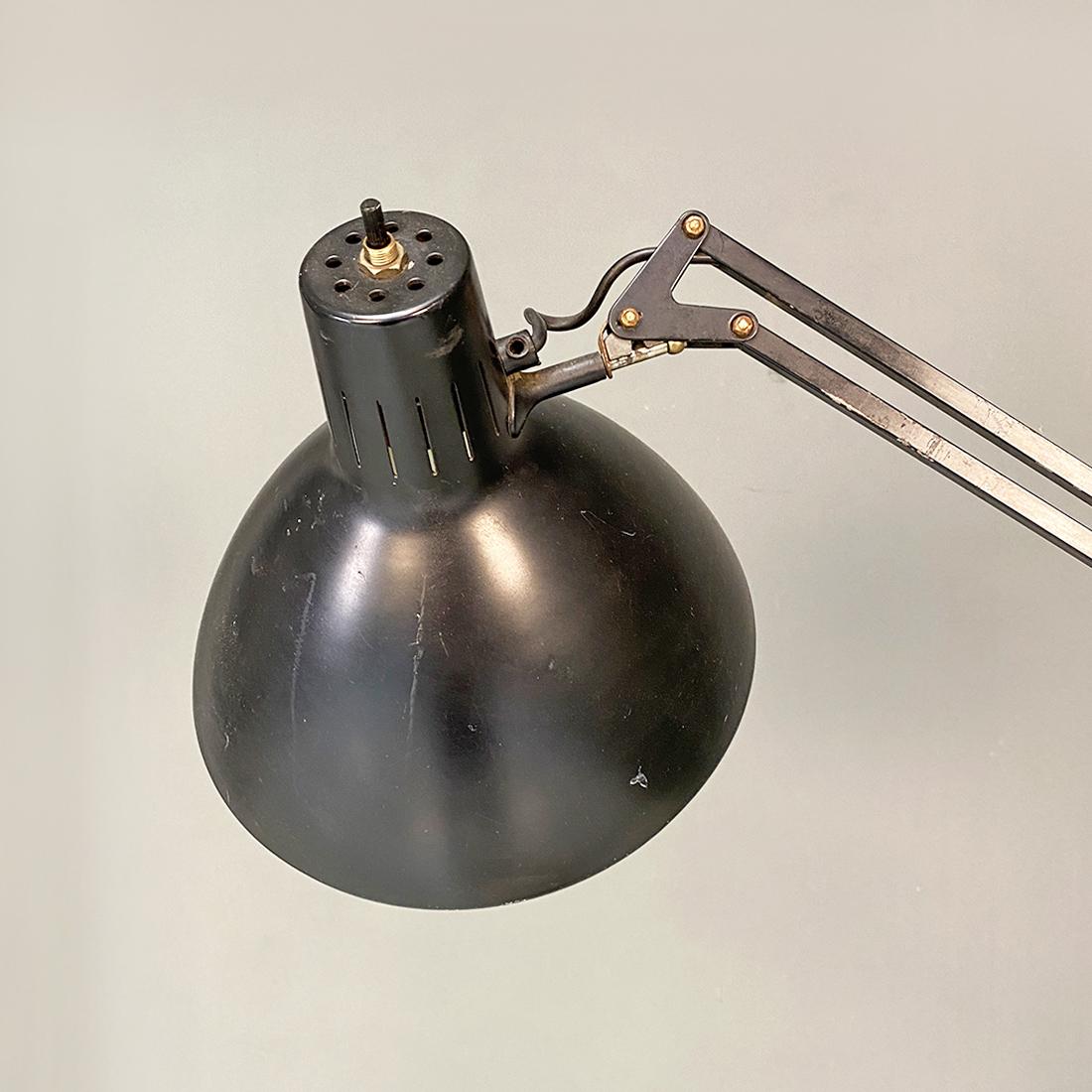 Travertine Norwegian Mid-Century Adjustable Naska Loris Lamp by Jac Jacobsen for Luxo, 1960