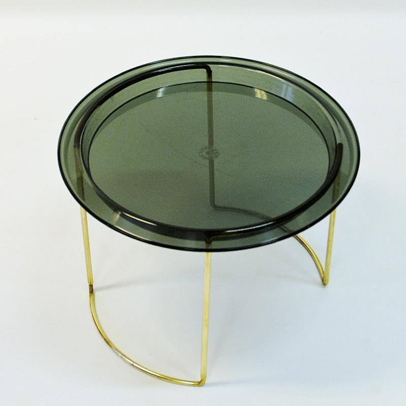 Norwegian Midcentury Round Table by Hermann Bongard for PLUS, 1960s For Sale 7